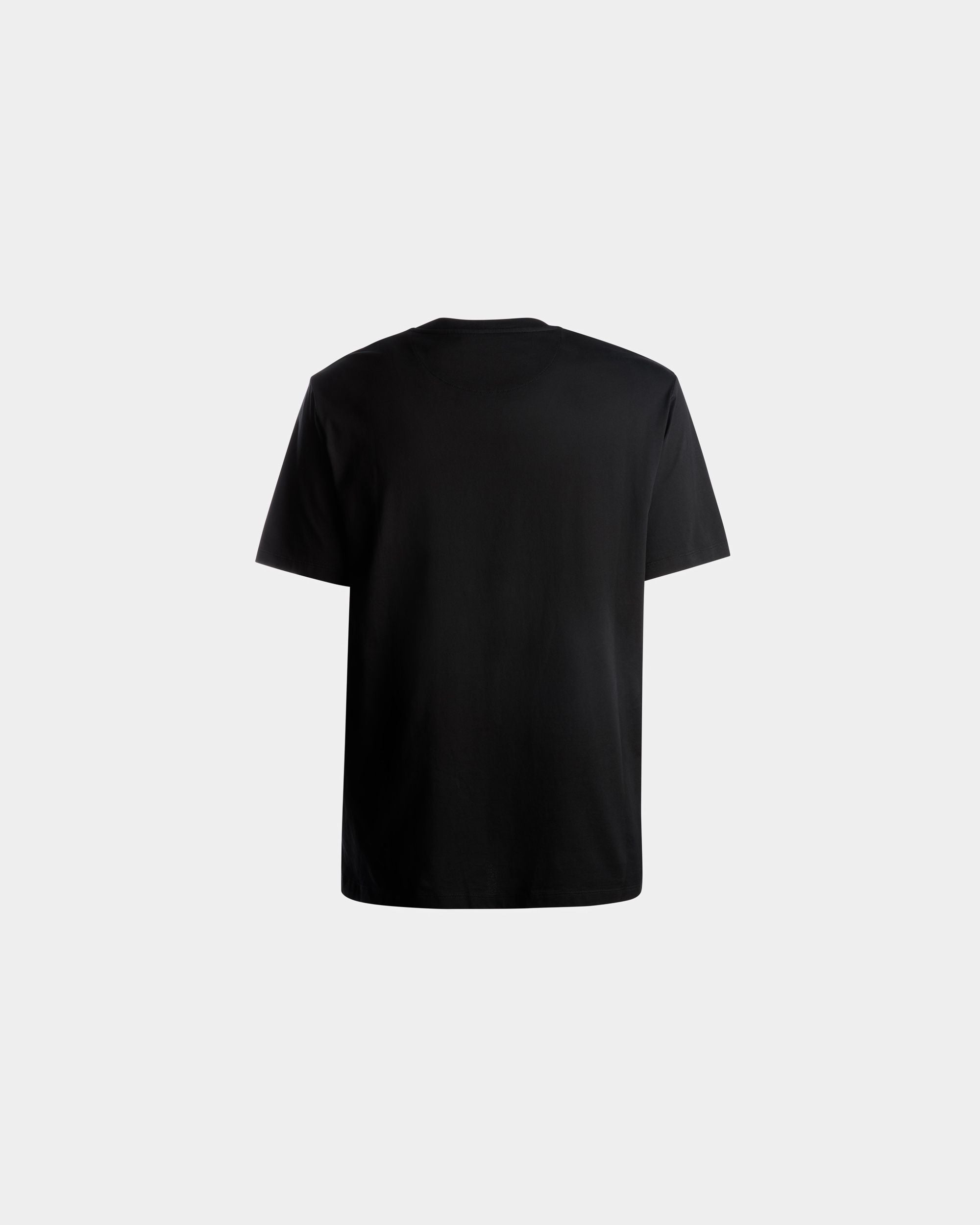 T-Shirt Aus Baumwolle In Schwarz - Herren - Bally - 07