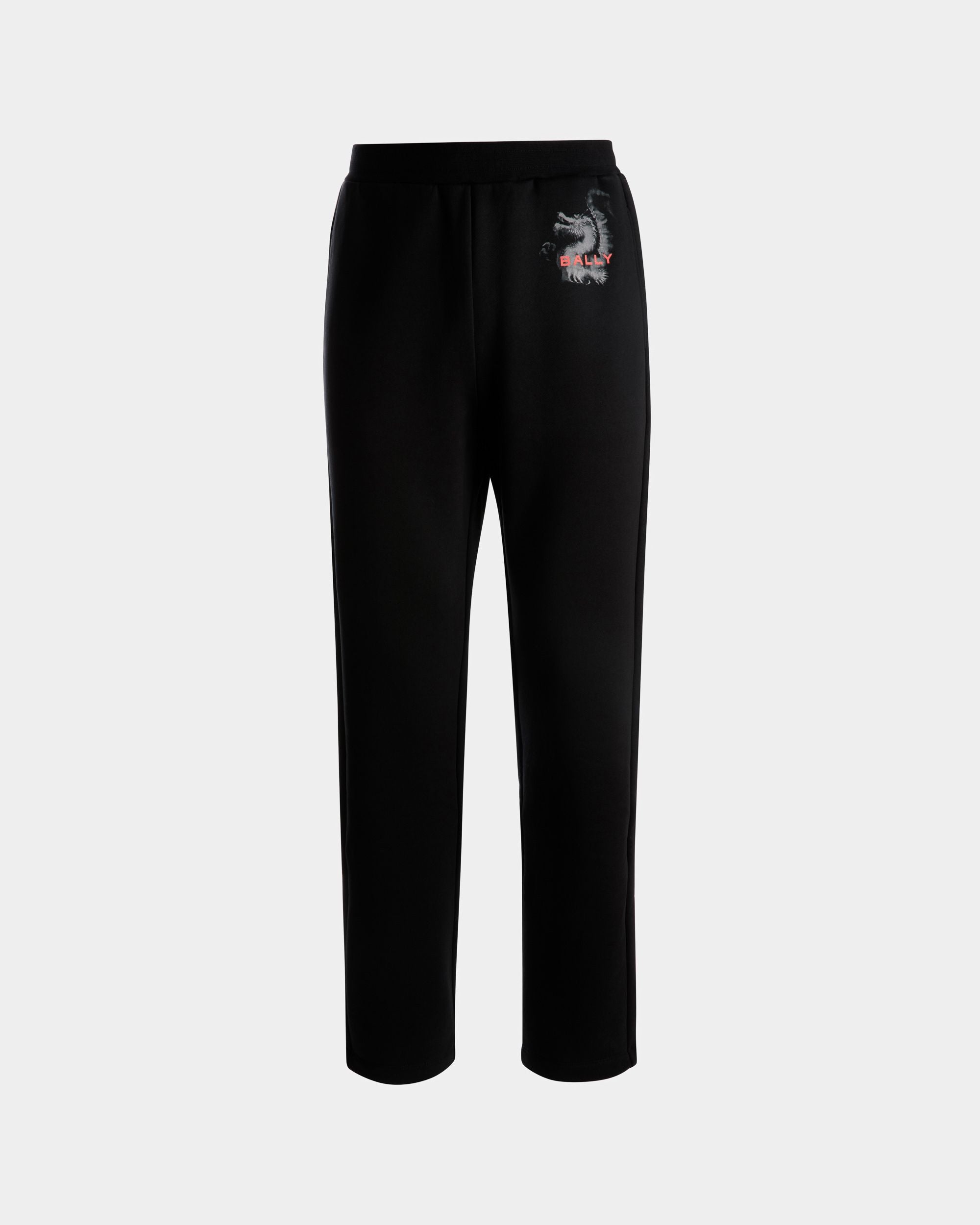 Sweathose Aus Baumwollmischung In Schwarz - Herren - Bally - 01