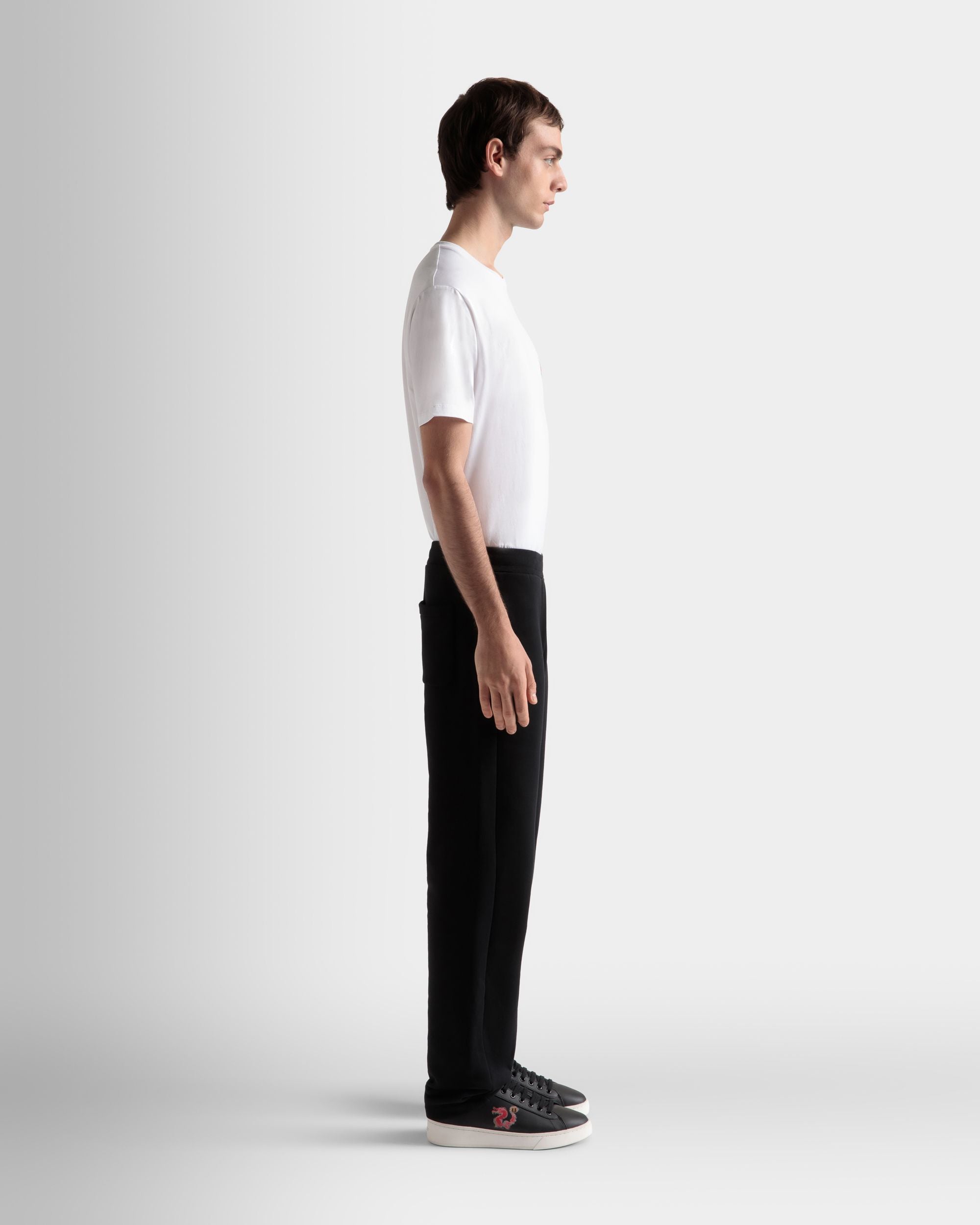 Sweathose Aus Baumwollmischung In Schwarz - Herren - Bally - 04