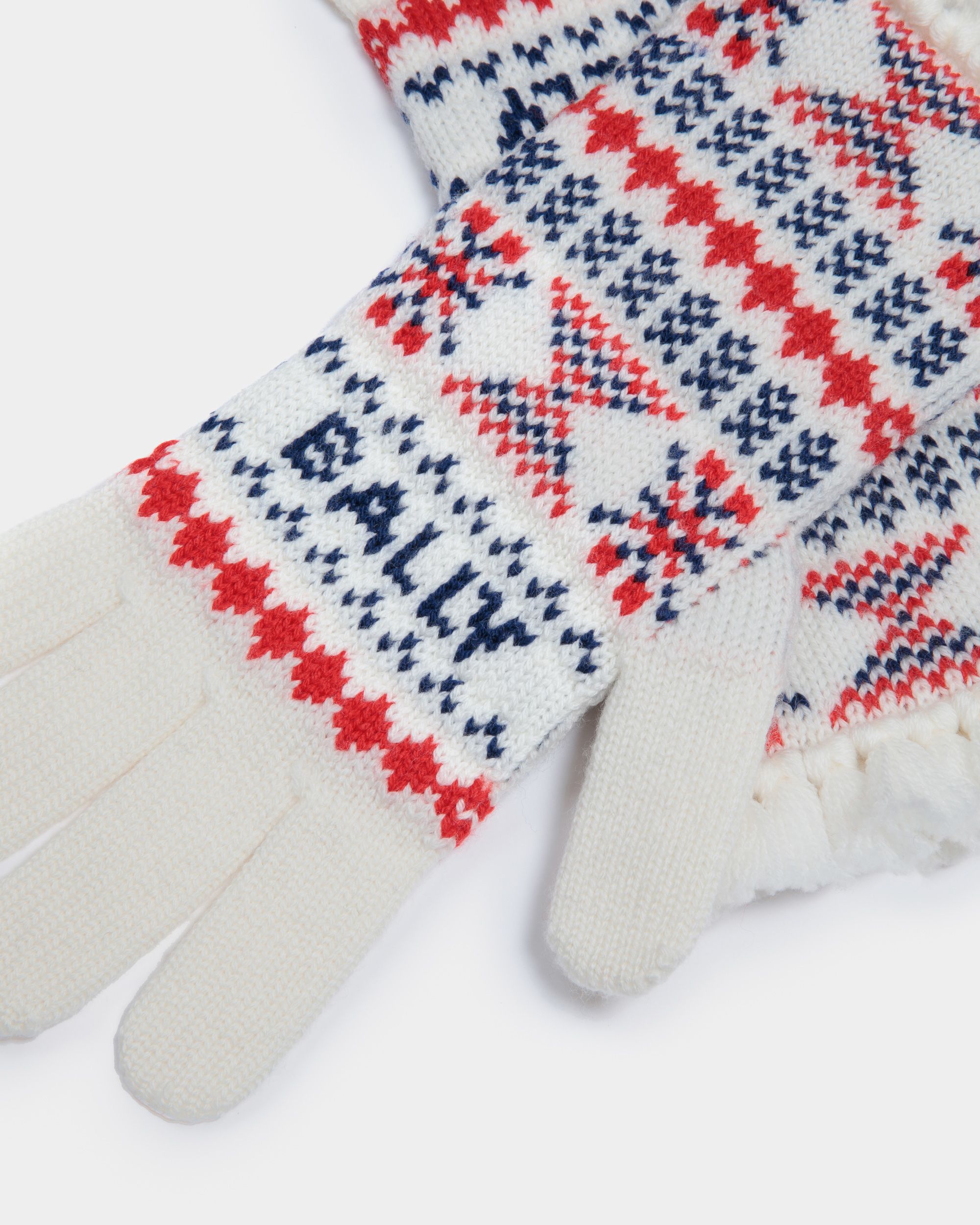 Handschuhe Aus Mehrfarbiger Wolle - Herren - Bally - 02