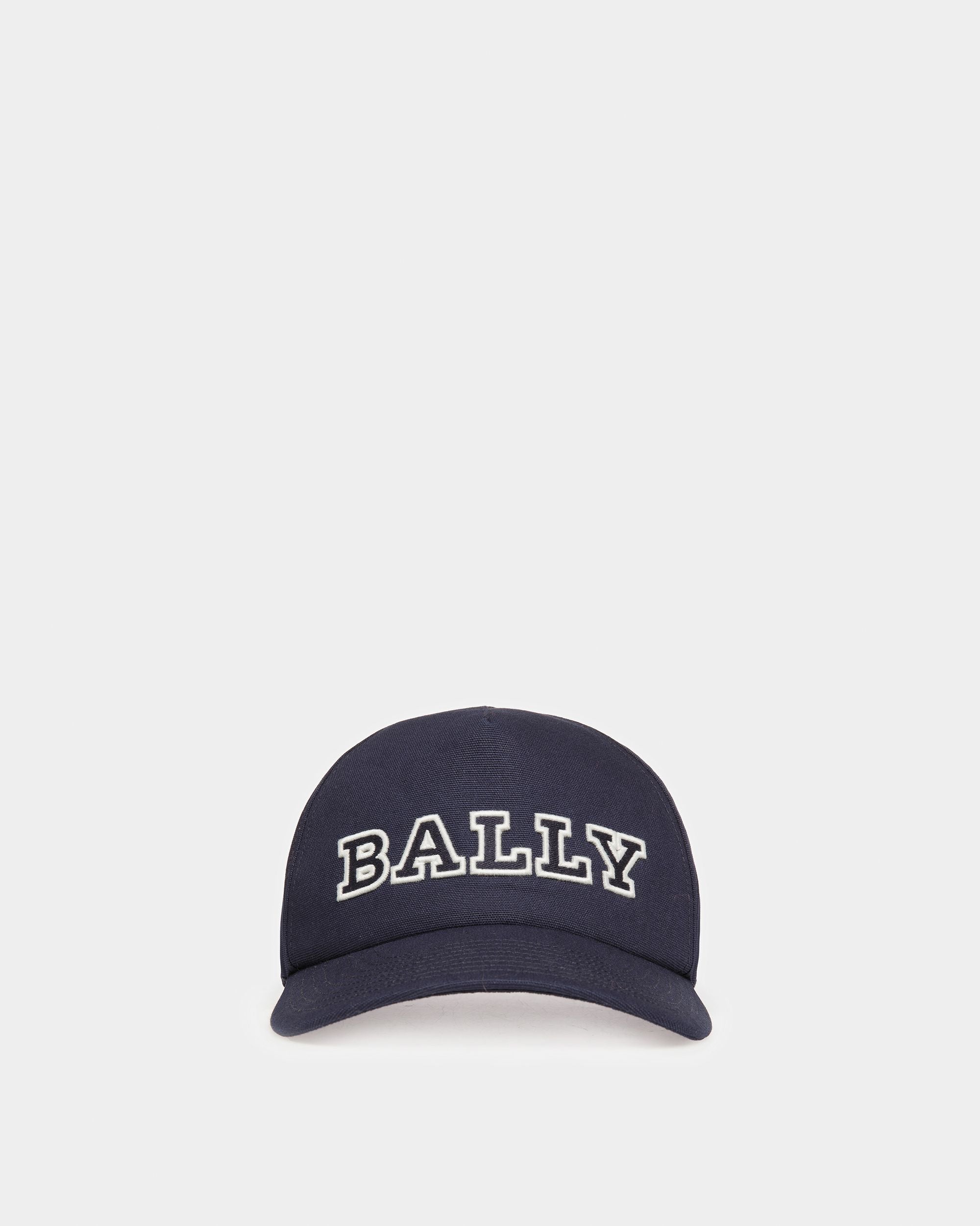 Baseballkappe Aus Baumwolle In Tintenblau - Herren - Bally - 01