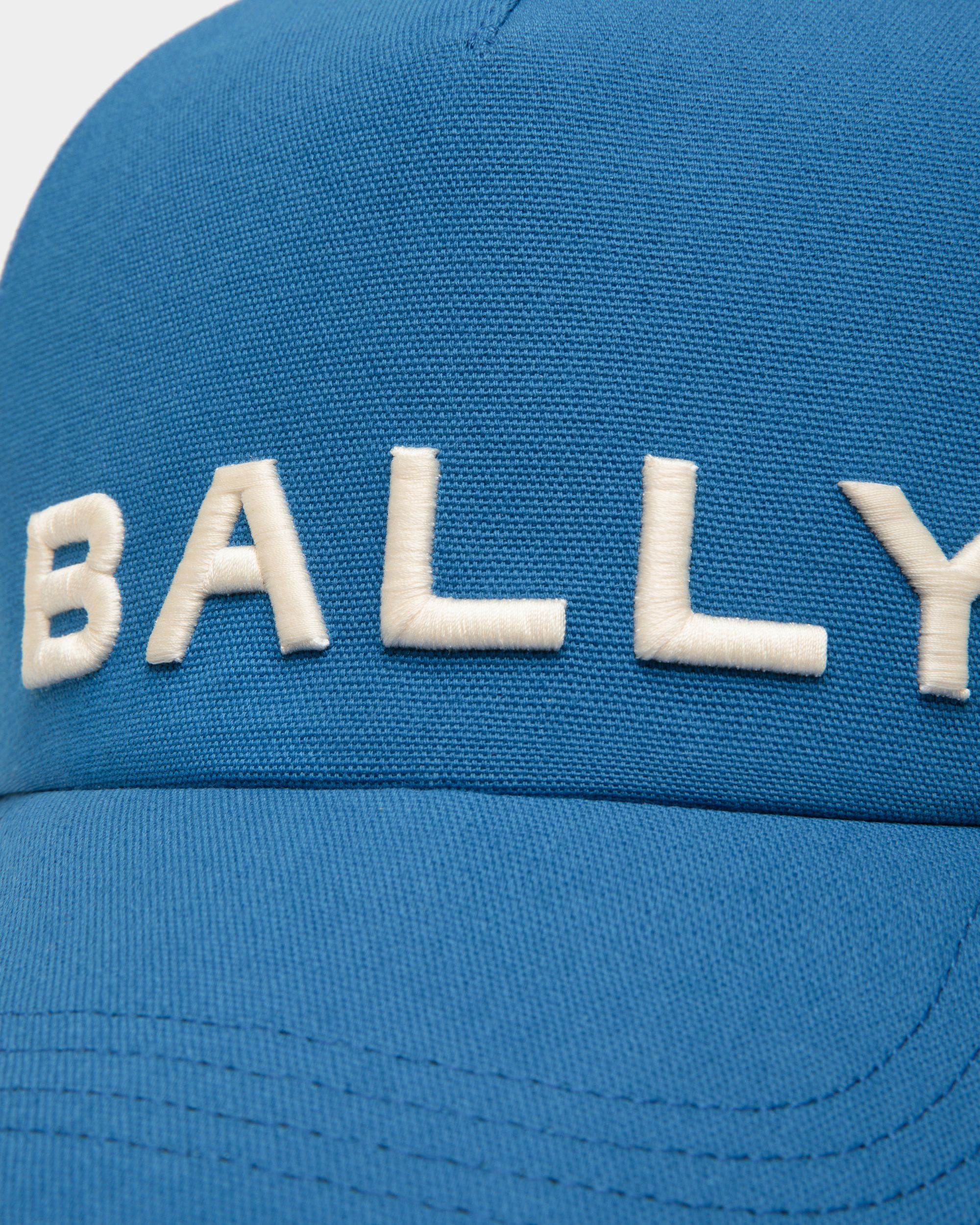 Baseballmütze Aus Baumwolle In Blau - Herren - Bally - 04