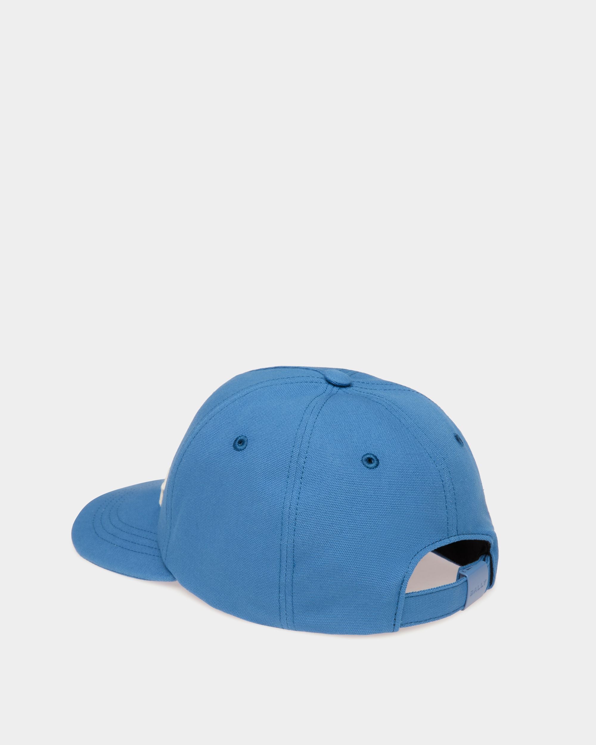 Baseballmütze Aus Blauer Baumwolle Mit Bally-Logo - Herren - Bally - 02