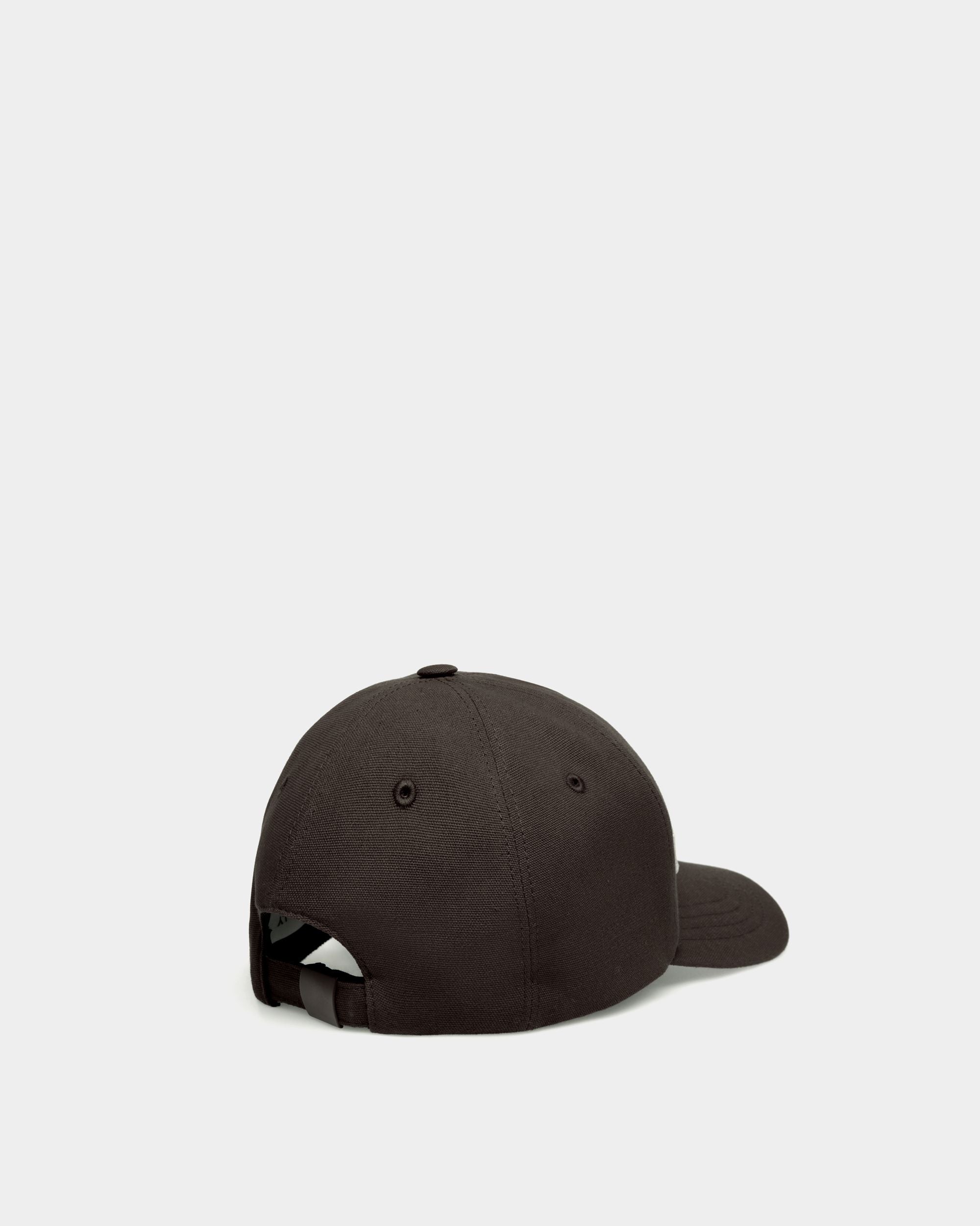 Baseballmütze mit Logostickerei Aus schwarzer Baumwolle - Herren - Bally - 03