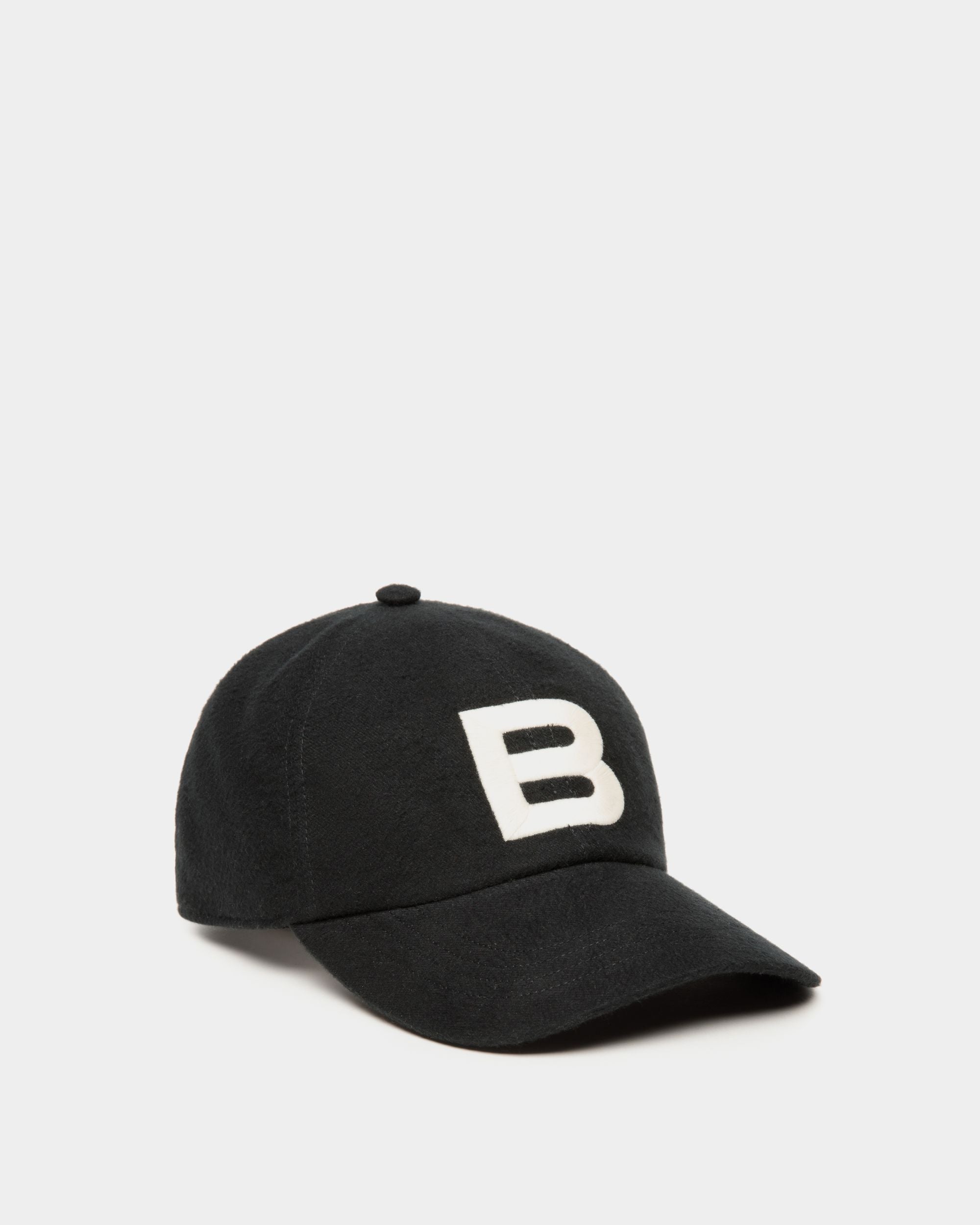 Baseballmütze Aus Baumwolle In Schwarz Mit Logo - Herren - Bally - 01
