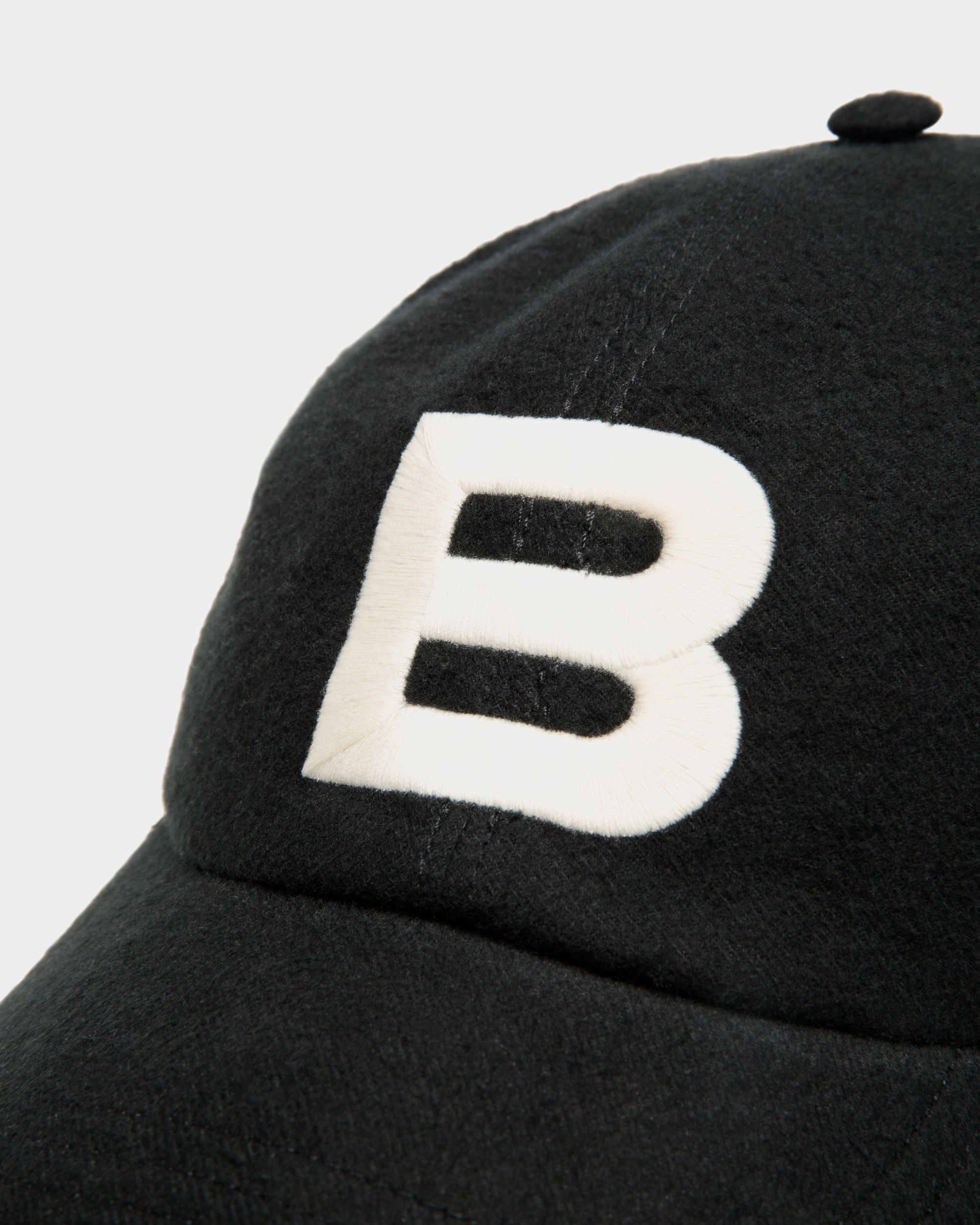 Baseballmütze Aus Baumwolle In Schwarz Mit Logo - Herren - Bally - 03