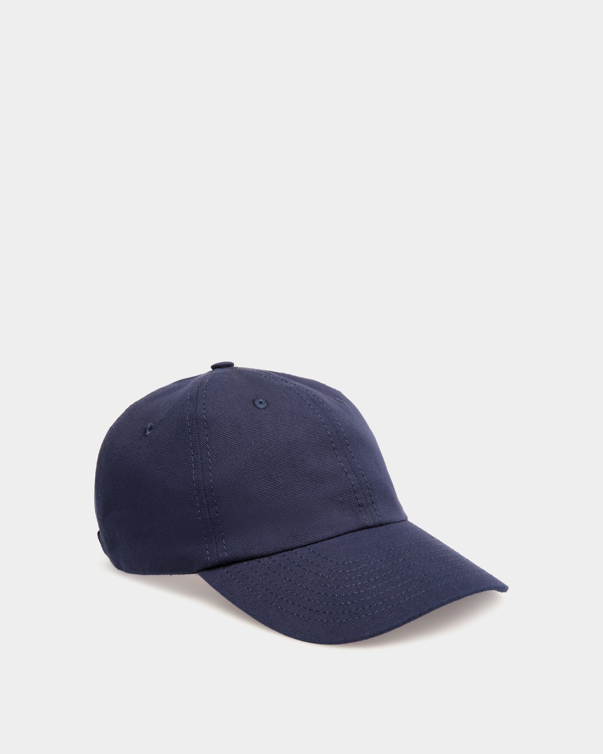 Baseballmütze Bally By YK Jeong Aus Baumwolle In Navy Blue - Herren - Bally - 01