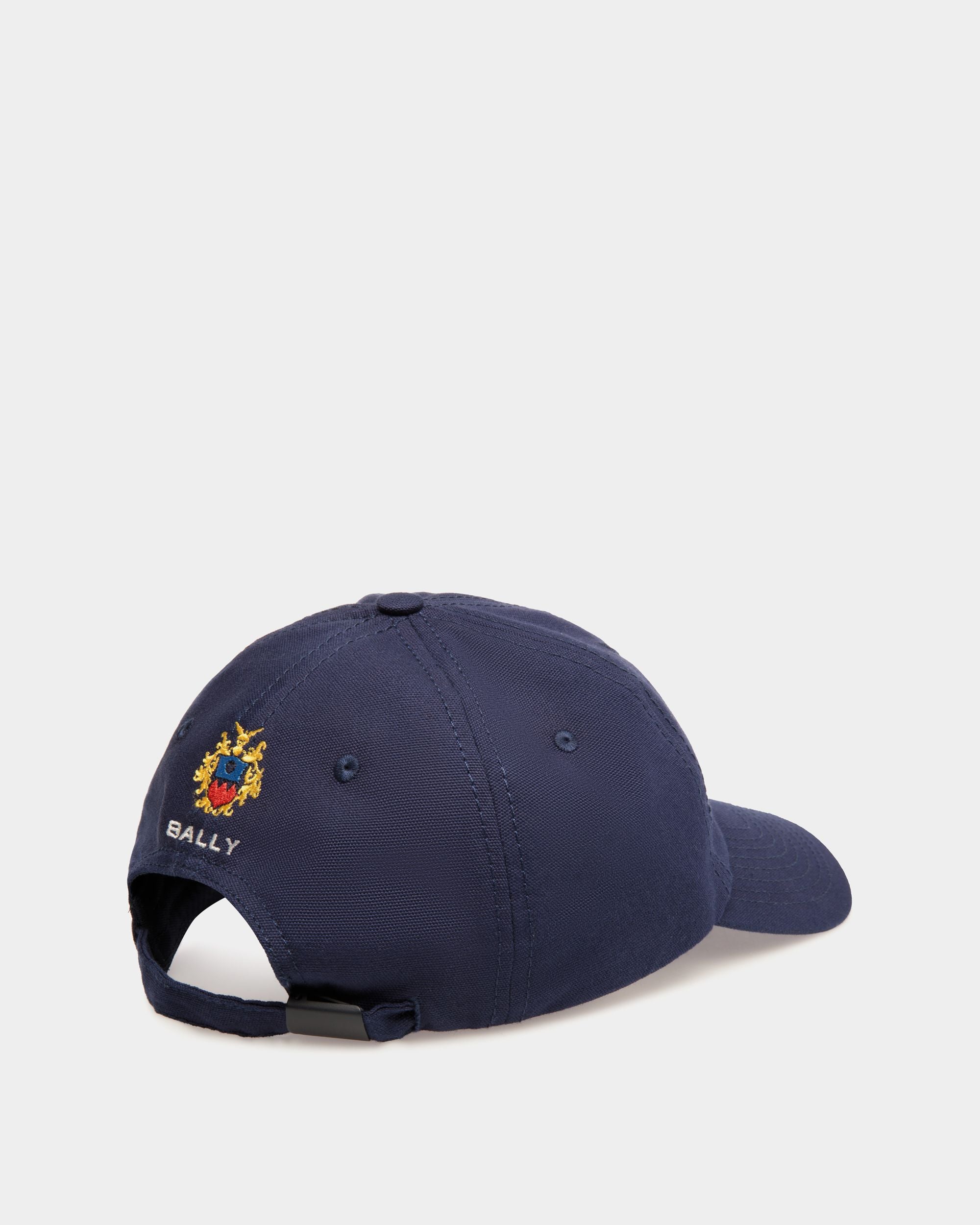 Baseballmütze Bally By YK Jeong Aus Baumwolle In Navy Blue - Herren - Bally - 02