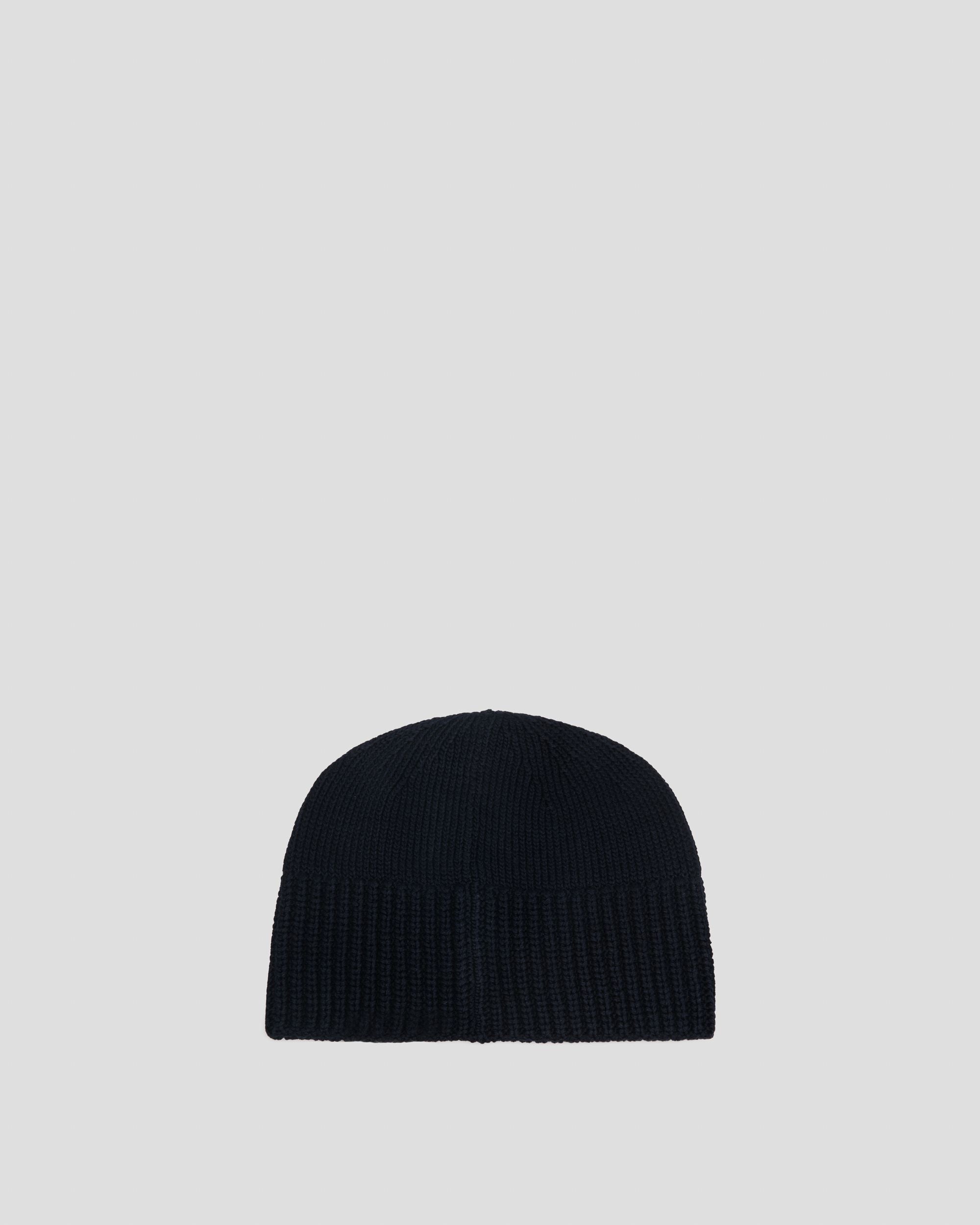 Beanie Aus Baumwolle In Navy Blue Mit Bally-Crest-Wappen - Herren - Bally - 01