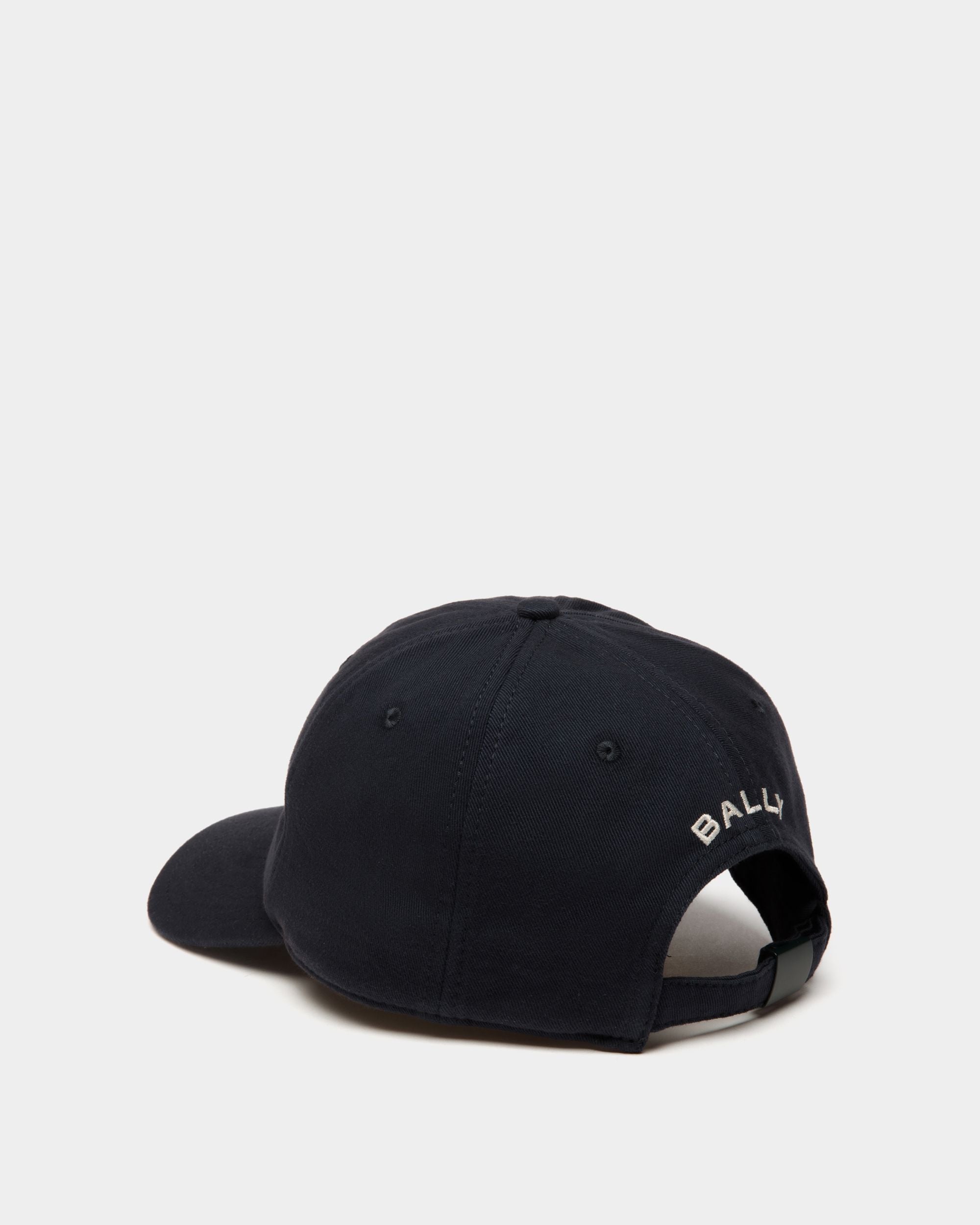 Baseballmütze Aus Baumwolle In Navy Blue Mit Bally-Crest-Label - Herren - Bally - 02