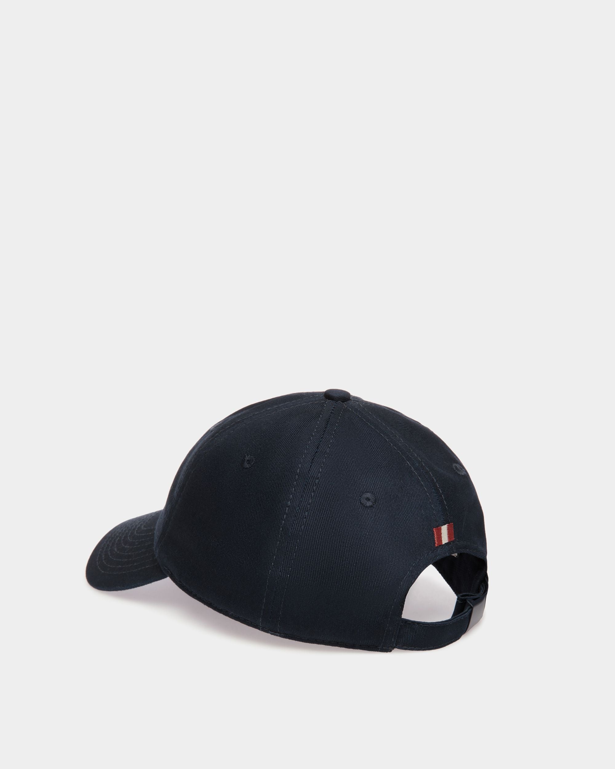 Baseballmütze Mit Enchanting Mushrooms Aus Baumwolle In Navy Blue - Herren - Bally - 03