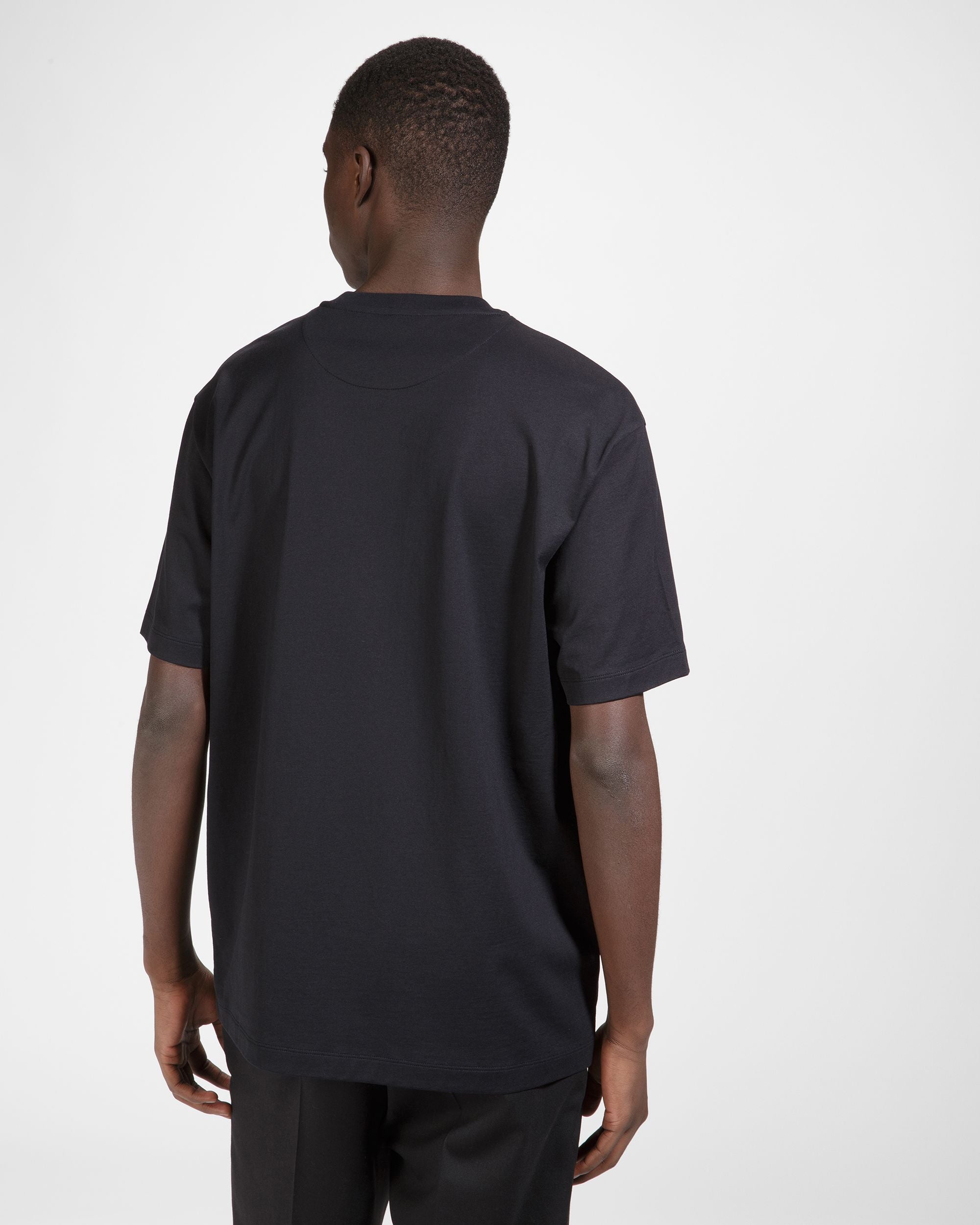 B-Chain T-Shirt Baumwoll-T-Shirt In Schwarz - Herren - Bally - 02
