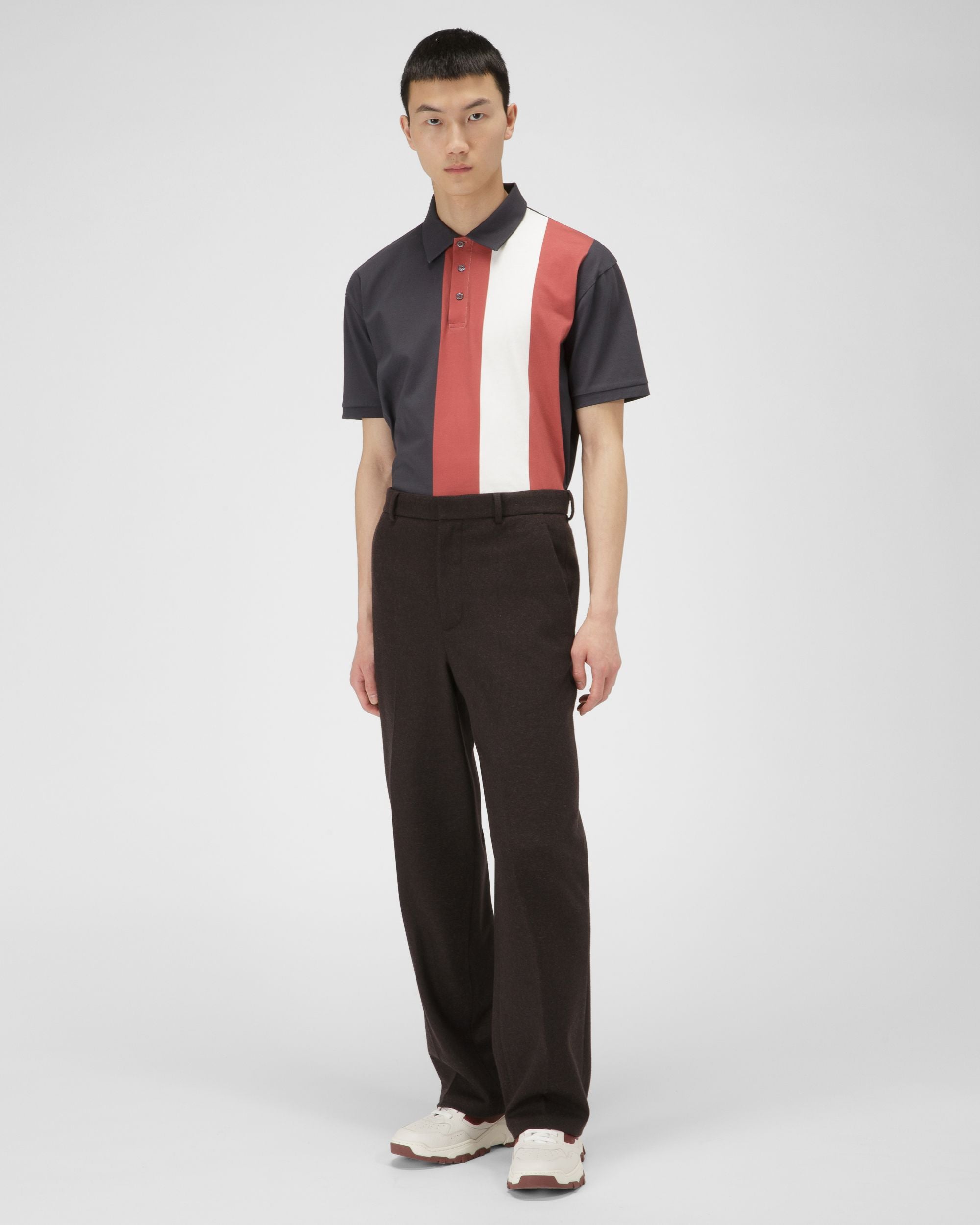 Polohemd Aus Marineblauer Baumwolle - Herren - Bally - 05