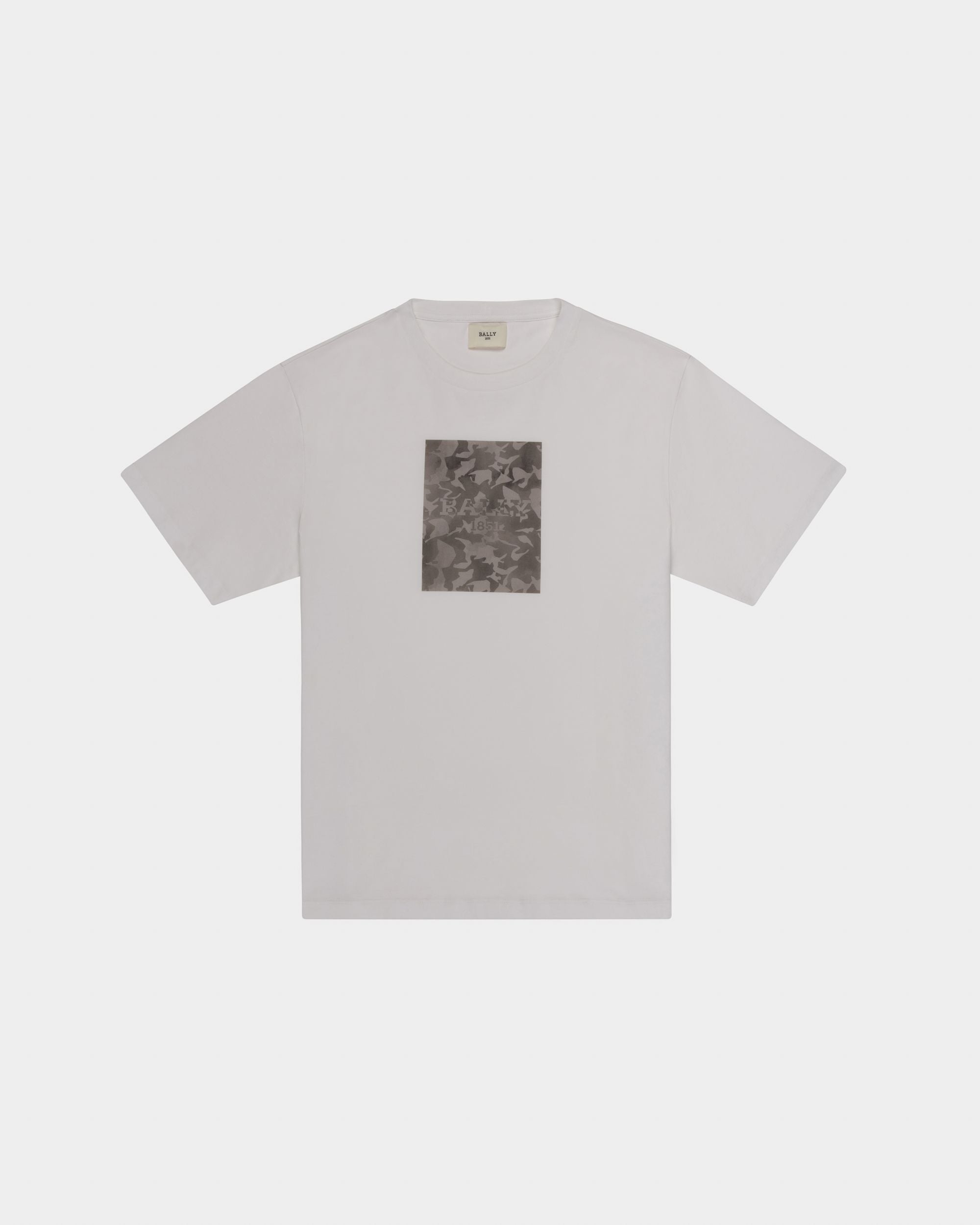 Cutsew T-Shirt Aus Weißer Baumwolle - Herren - Bally - 01