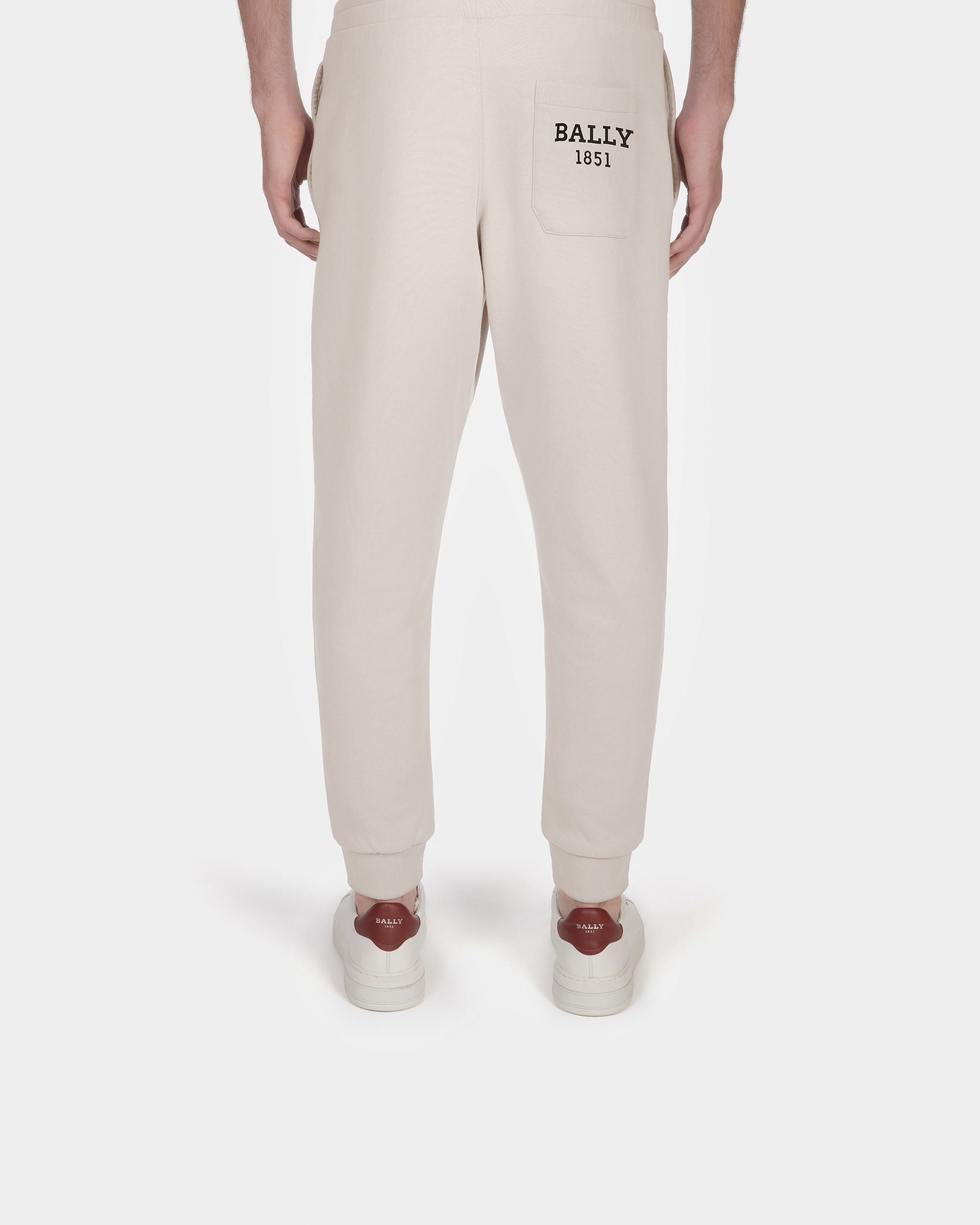Baumwoll-Sweathose Baumwoll-Sweathose In Grau Und Schwarz - Herren - Bally - 03