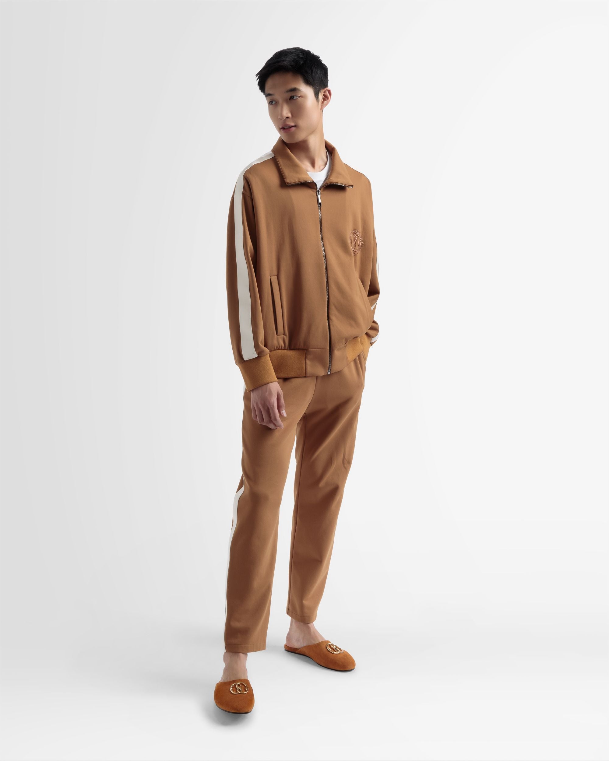 Sporthose Aus Baumwollgemisch In Desert - Herren - Bally - 02