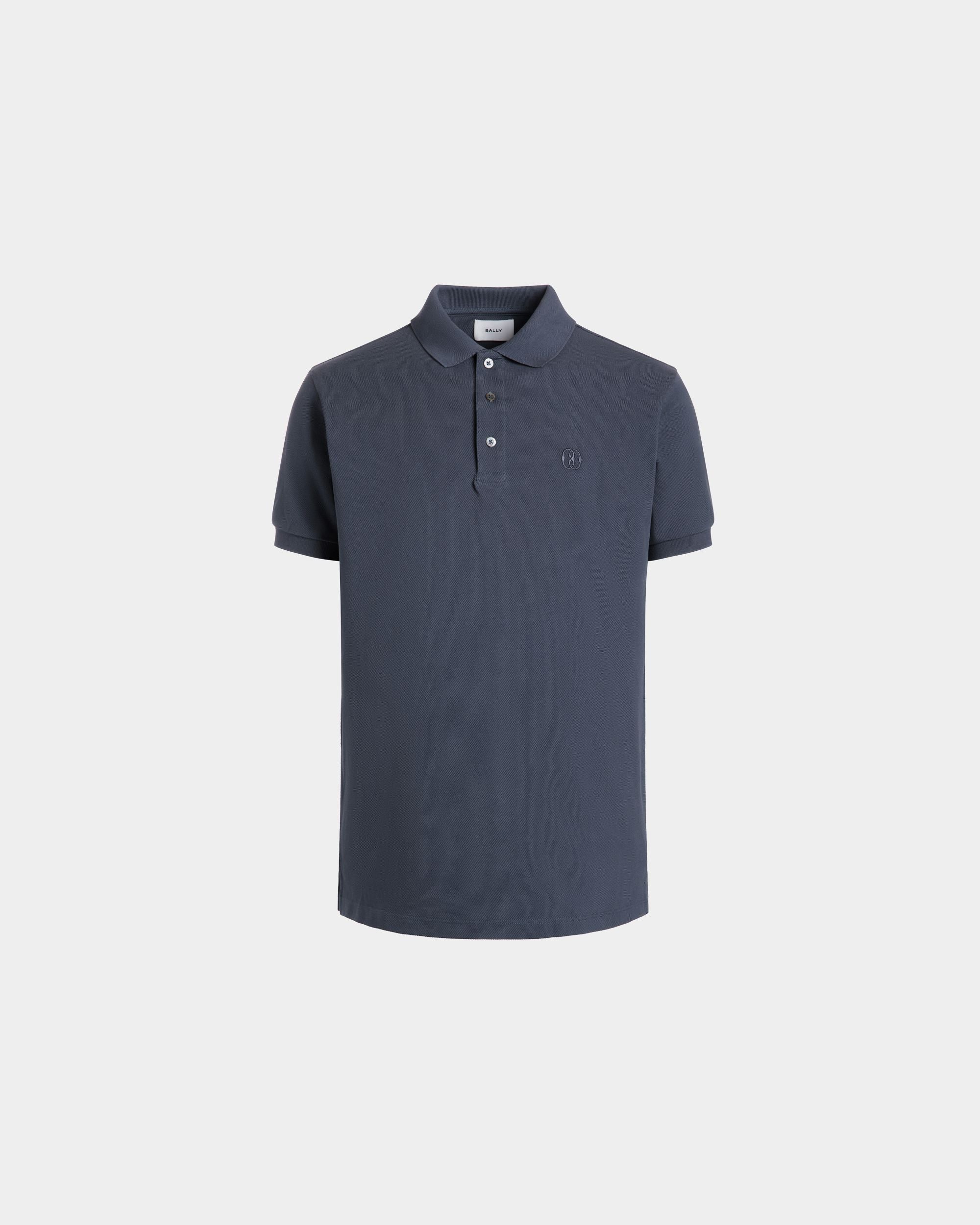 Cutsew Polo In Grey Cotton - Herren - Bally - 01