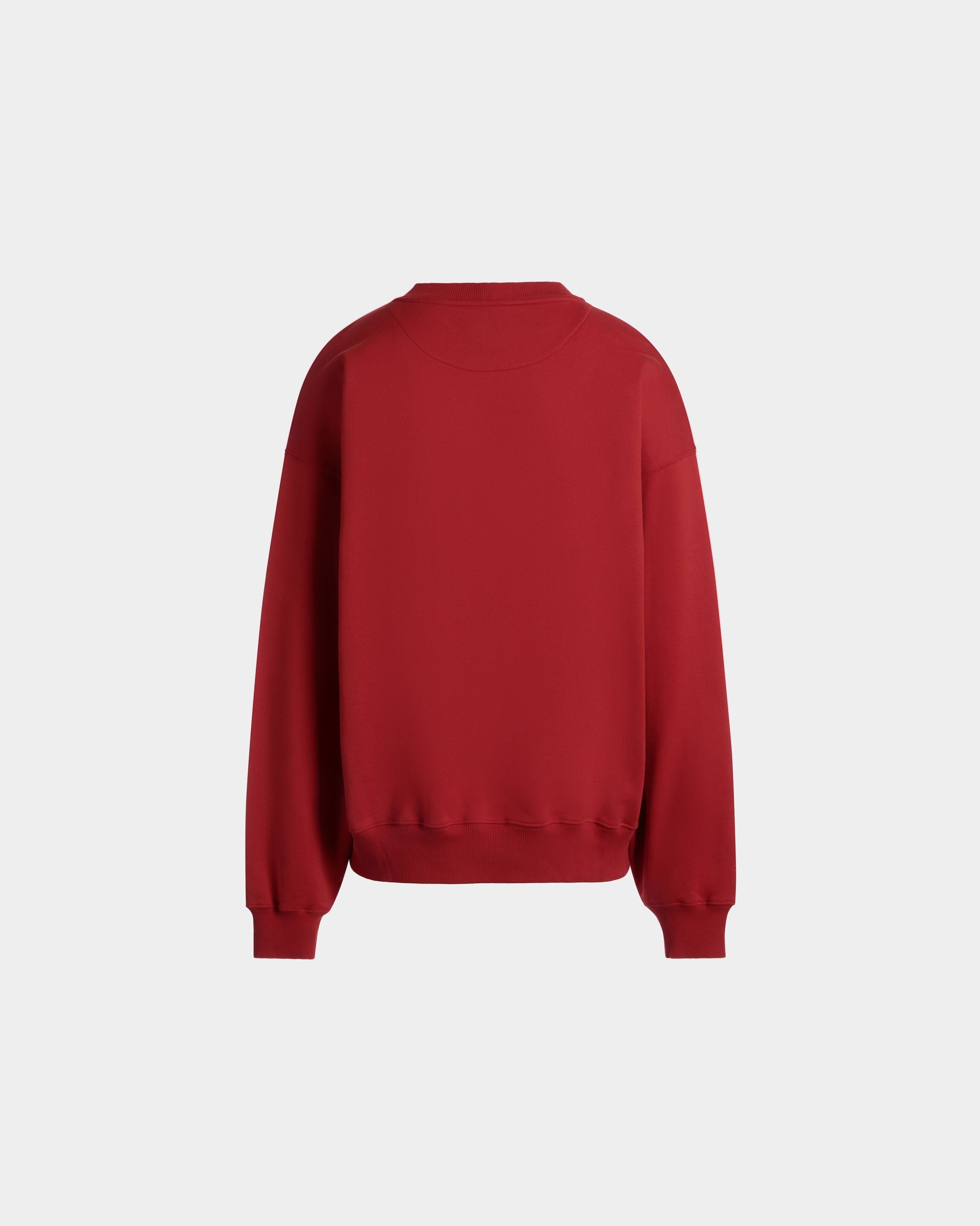 Sweatshirt Aus Roter Baumwolle - Herren - Bally - 03
