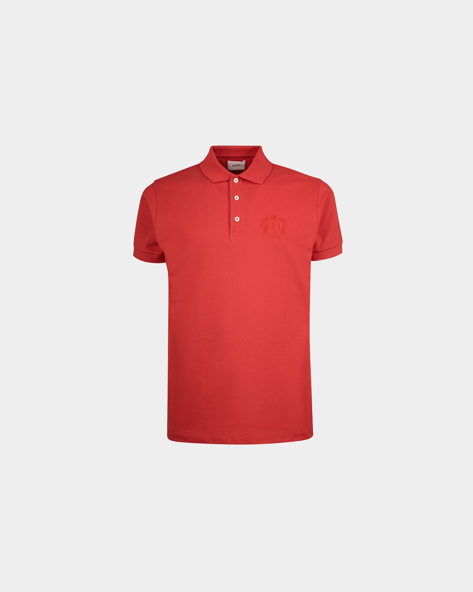 Poloshirt Aus Baumwolle In Rot - Herren - Bally - 01