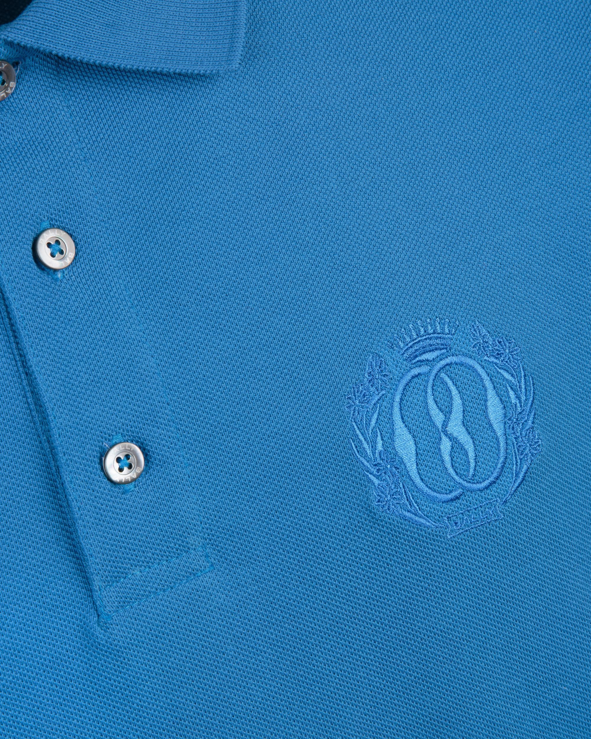 Poloshirt Aus Blauer Baumwolle - Herren - Bally - 02