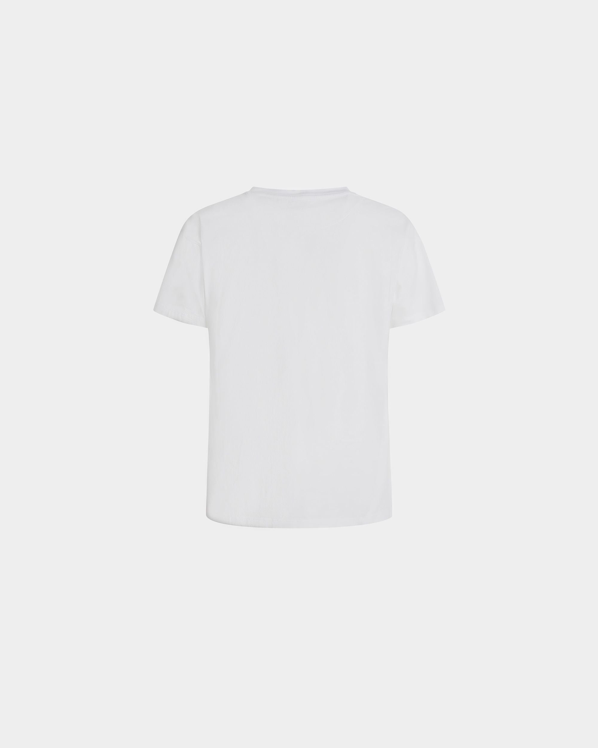 T-Shirt mit Train-Motiv Aus weißer Baumwolle - Herren - Bally - 07