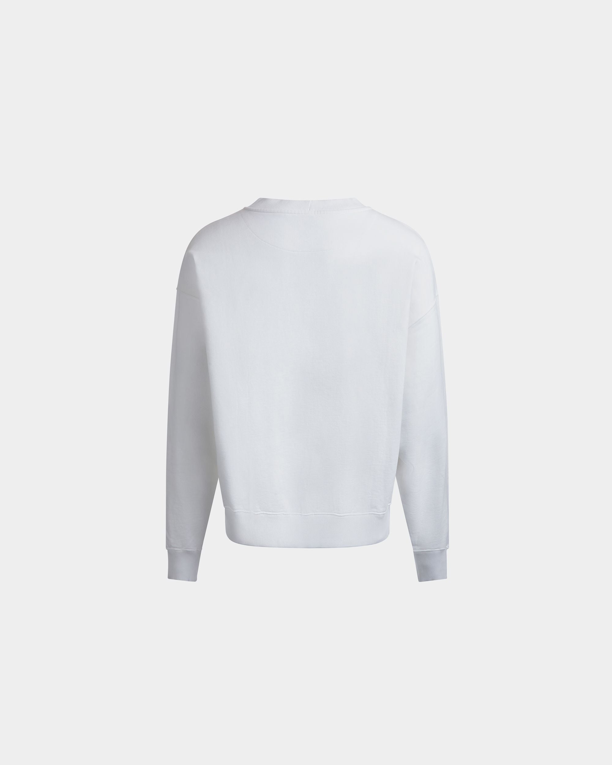 Cutsew Sweatshirt In White Cotton - Herren - Bally - 03