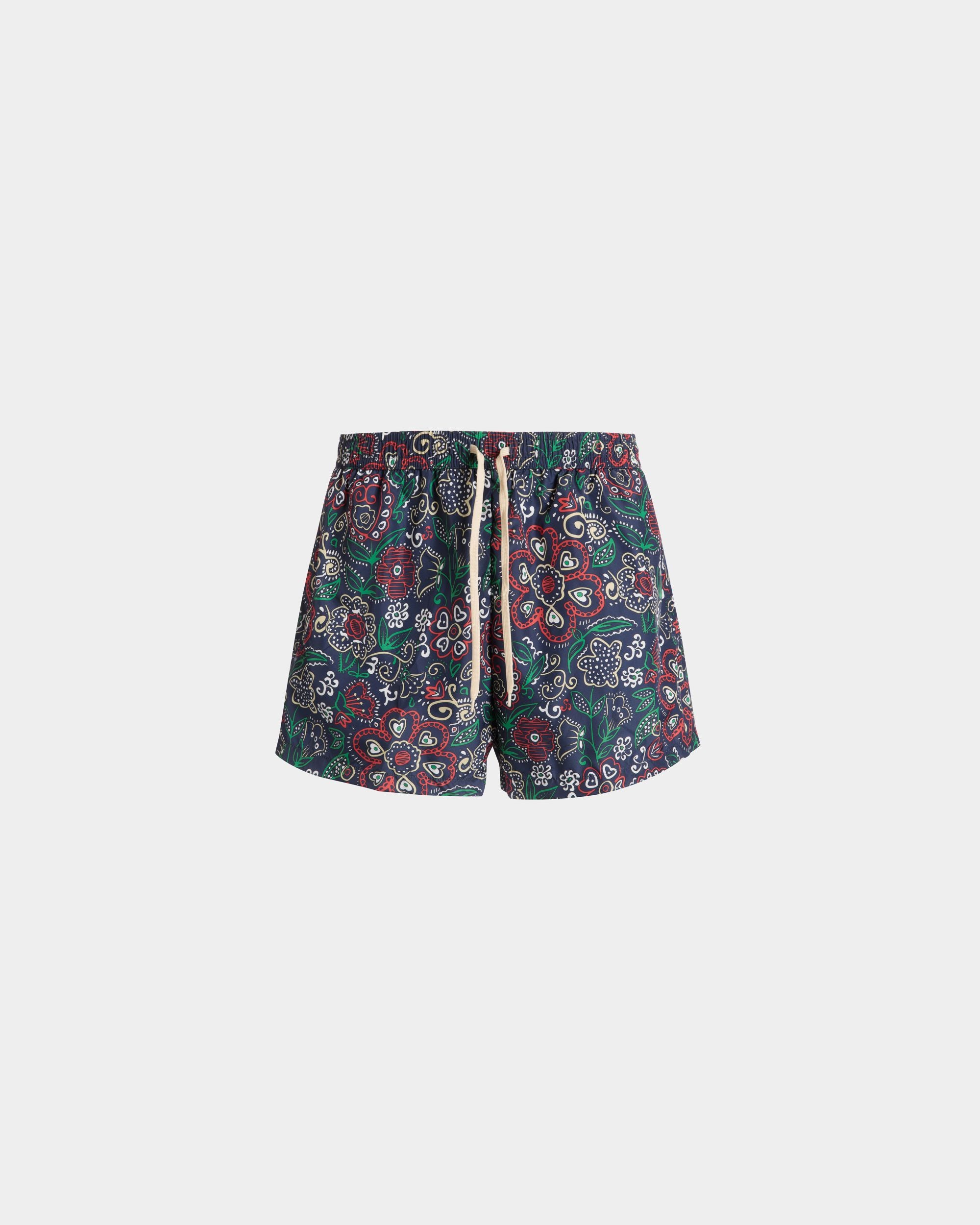 Badehose Aus Mehrfarbig Bedrucktem Stoff - Herren - Bally - 01