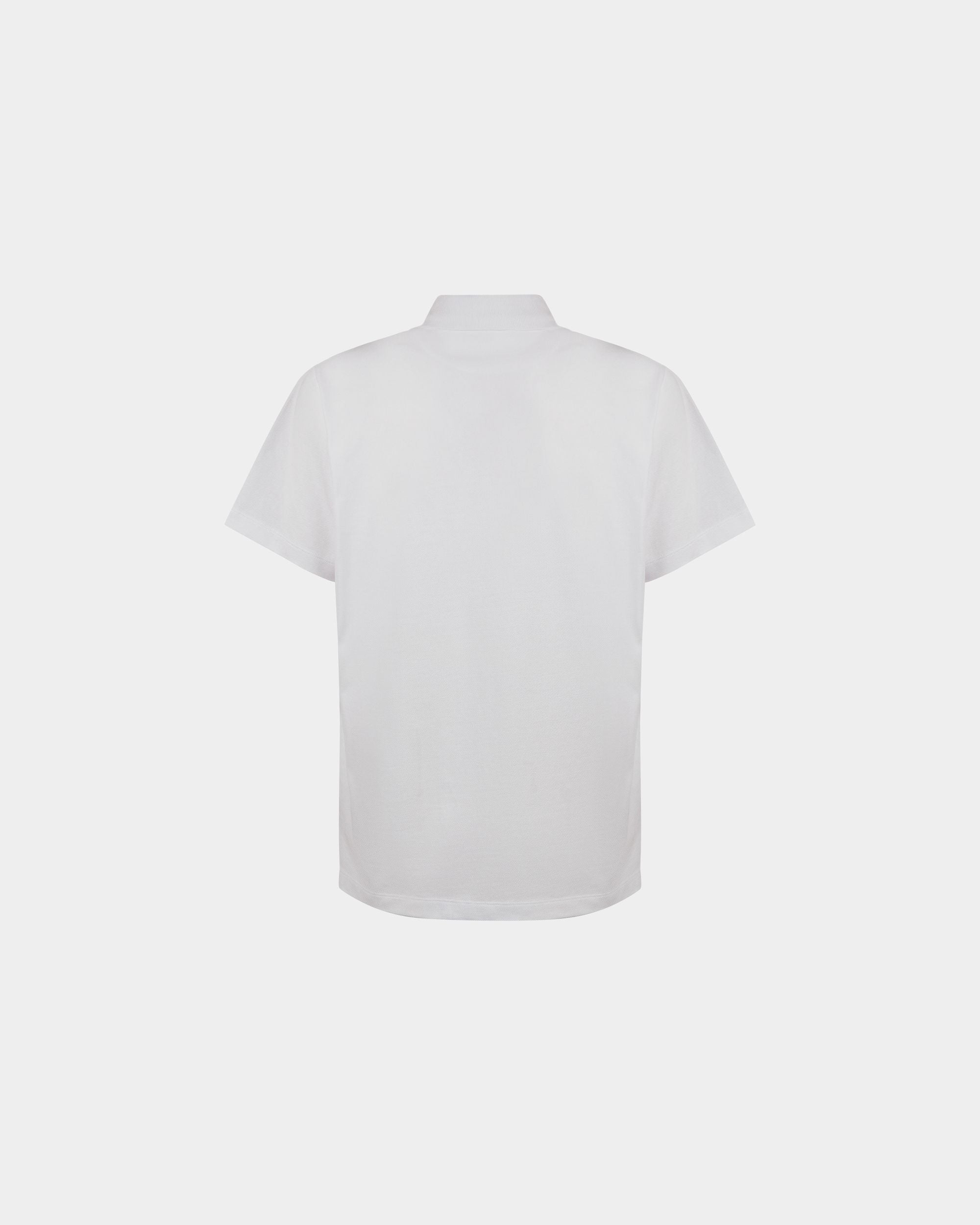 Poloshirt Aus Baumwolle In Weiß - Herren - Bally - 03
