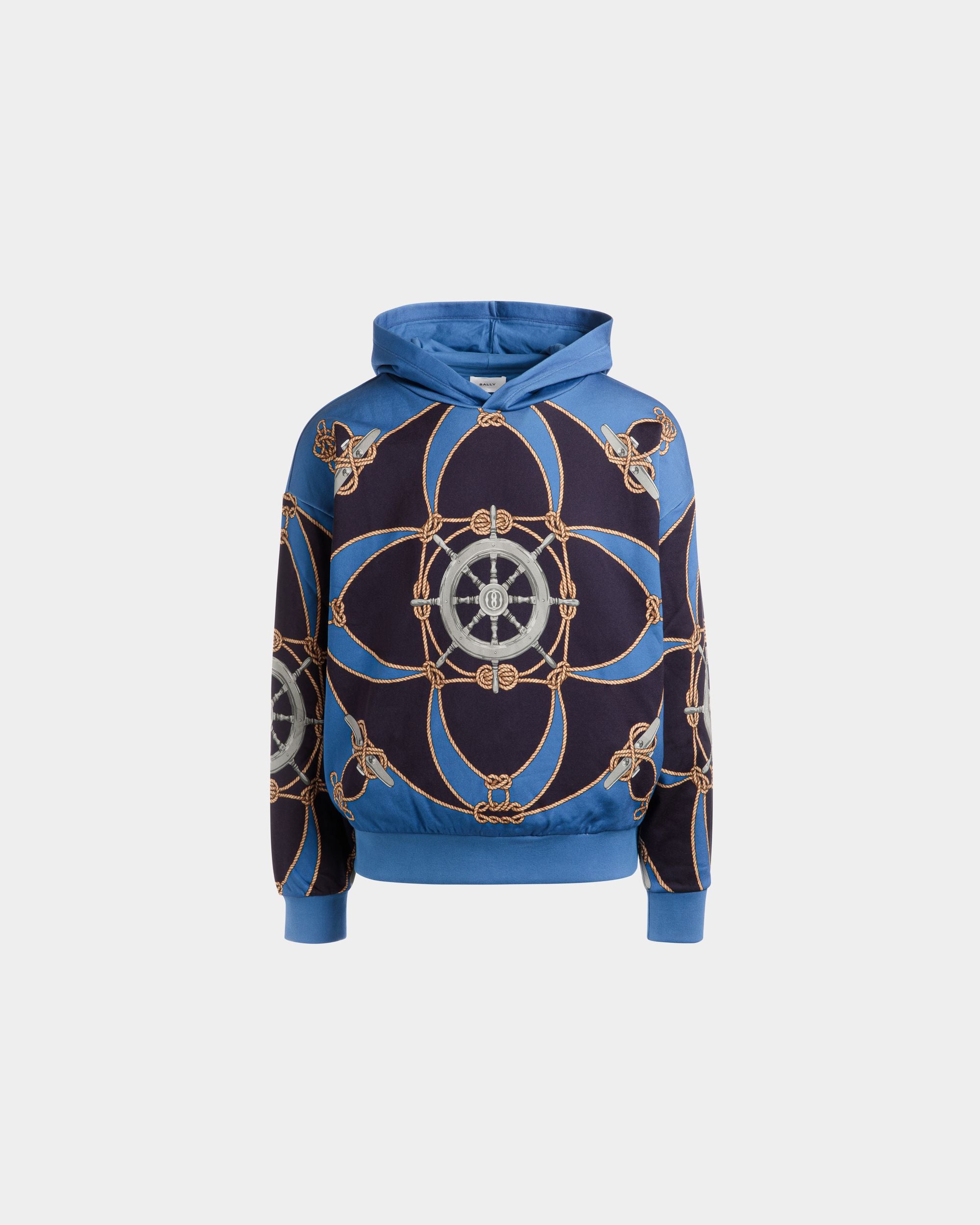 Sweatshirt aus Baumwolle in Blau - Herren - Bally - 01