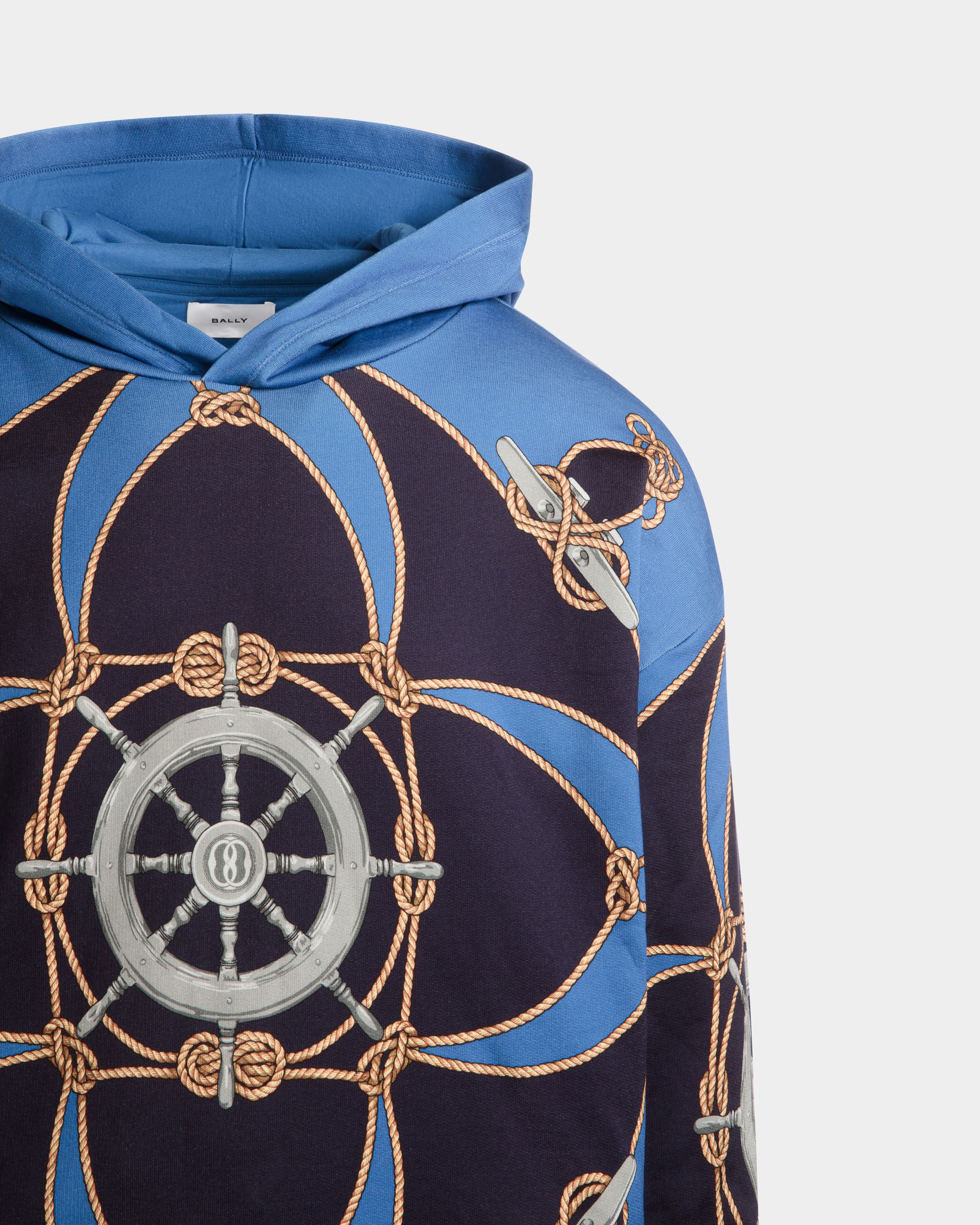 Sweatshirt aus Baumwolle in Blau - Herren - Bally - 02