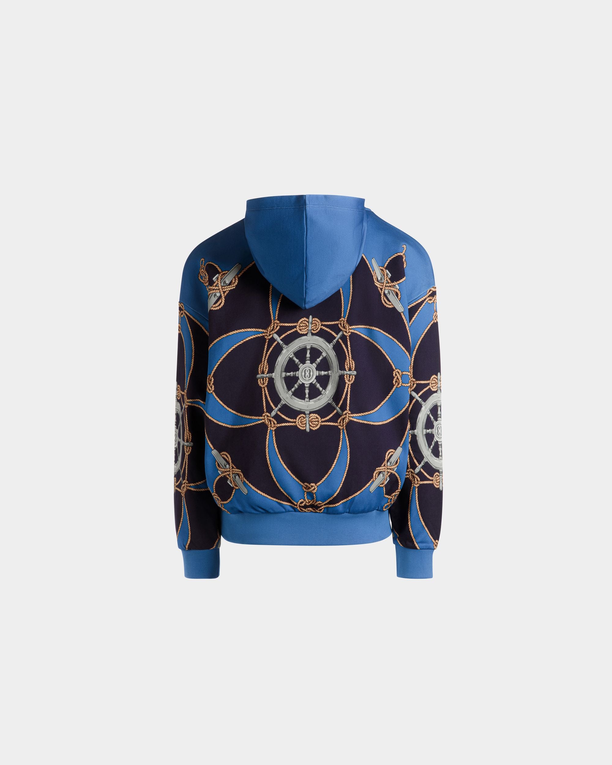 Sweatshirt aus Baumwolle in Blau - Herren - Bally - 03