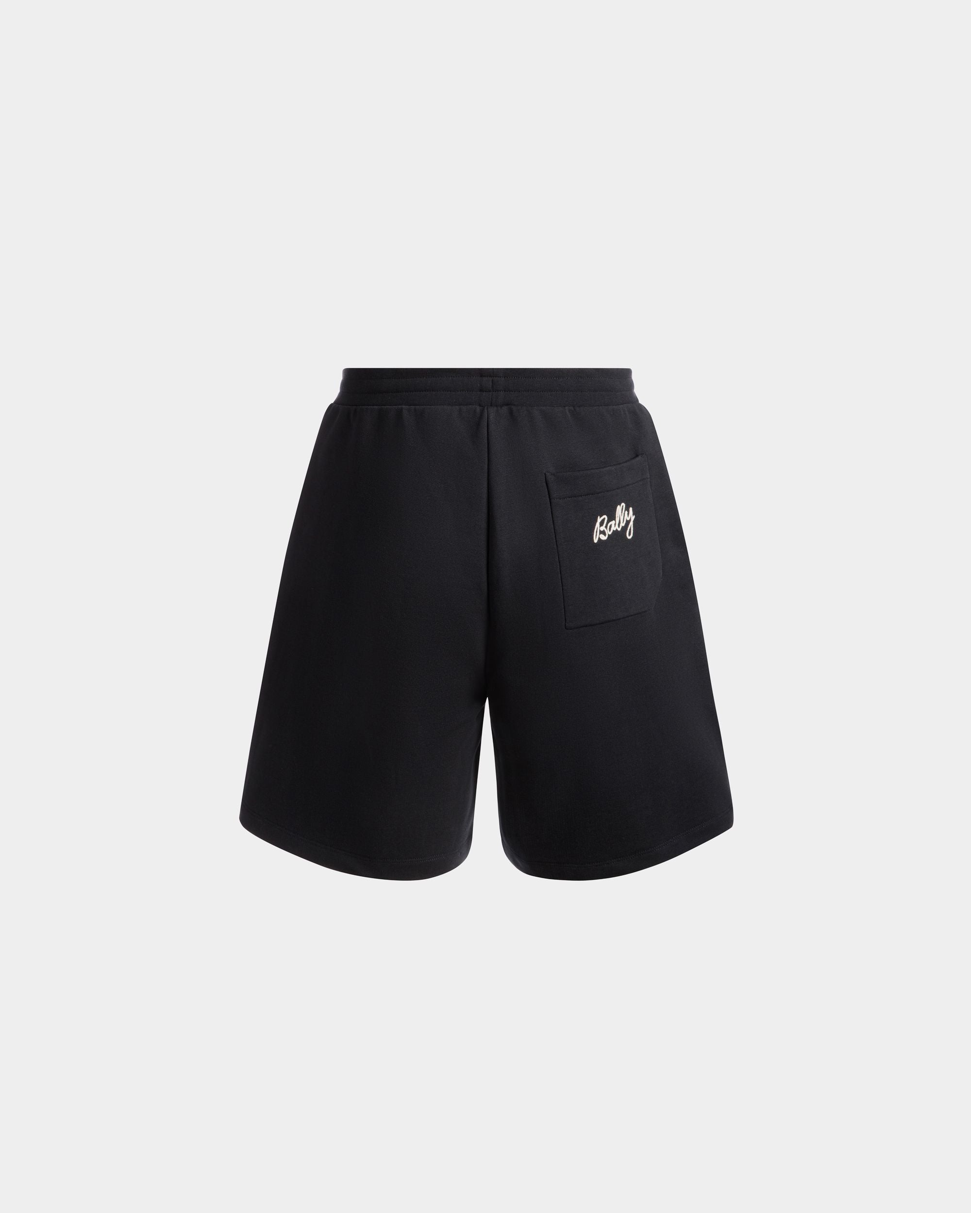 Sweatshorts Aus Baumwolle In Marineblau - Herren - Bally - 03