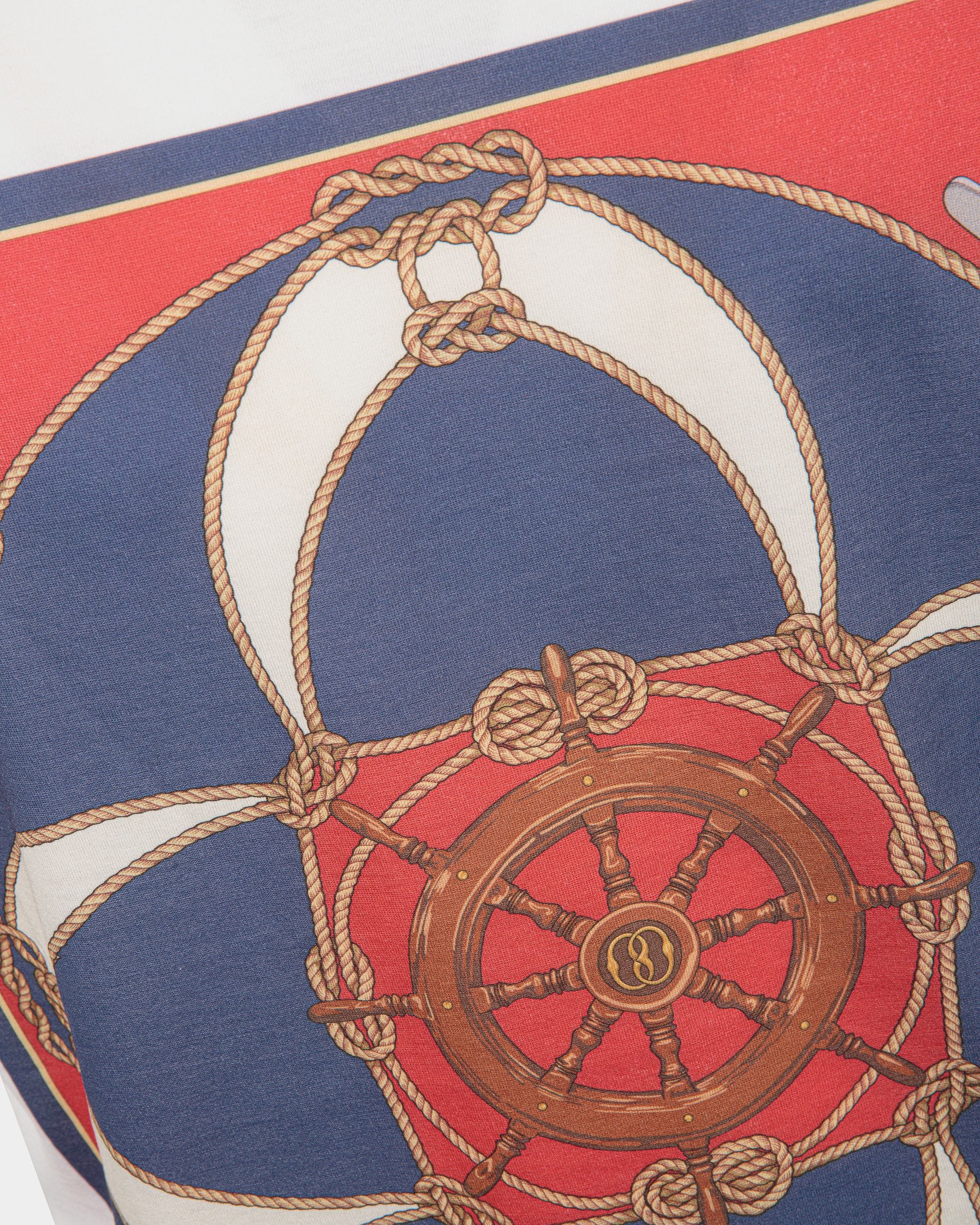 T-Shirt Aus Baumwolle In Weiß - Herren - Bally - 02