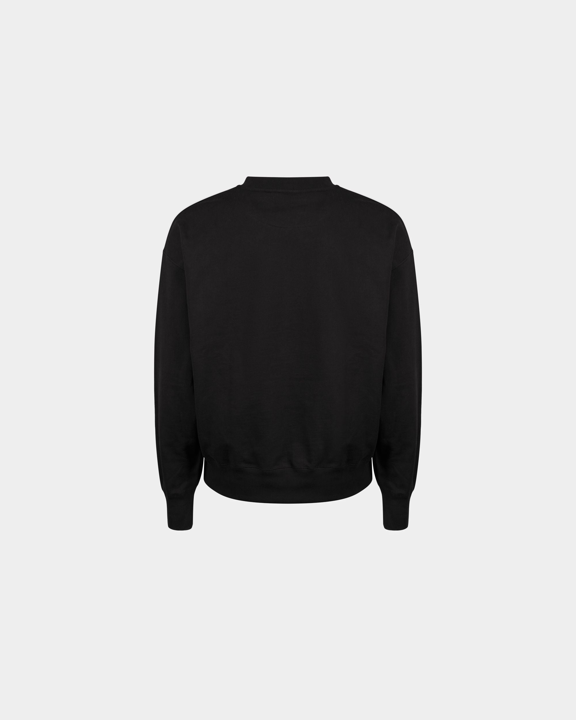 Sweatshirt Aus Baumwolle In Schwarz - Herren - Bally - 03