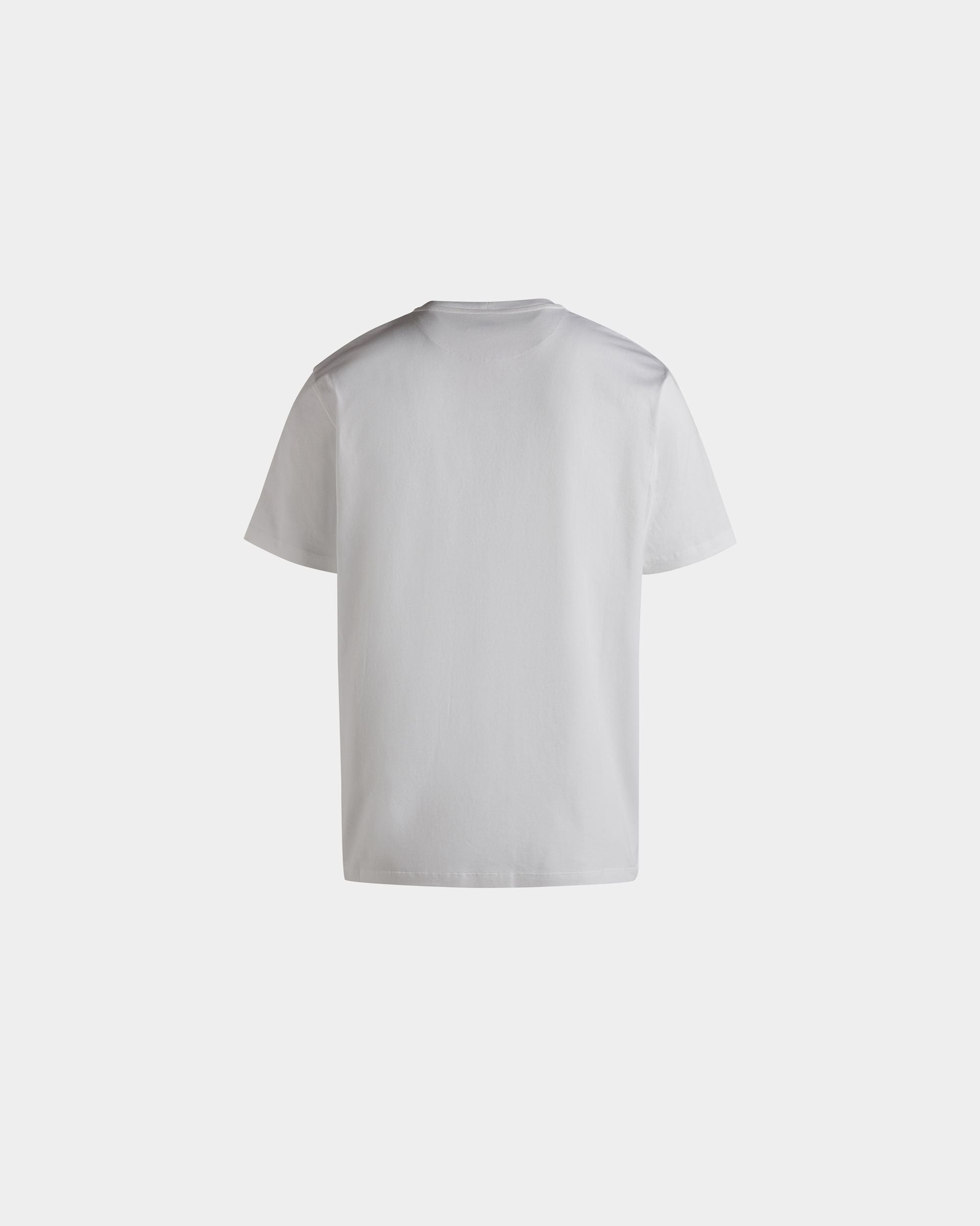 T-Shirt Aus Baumwolle In Weiß - Herren - Bally - 07
