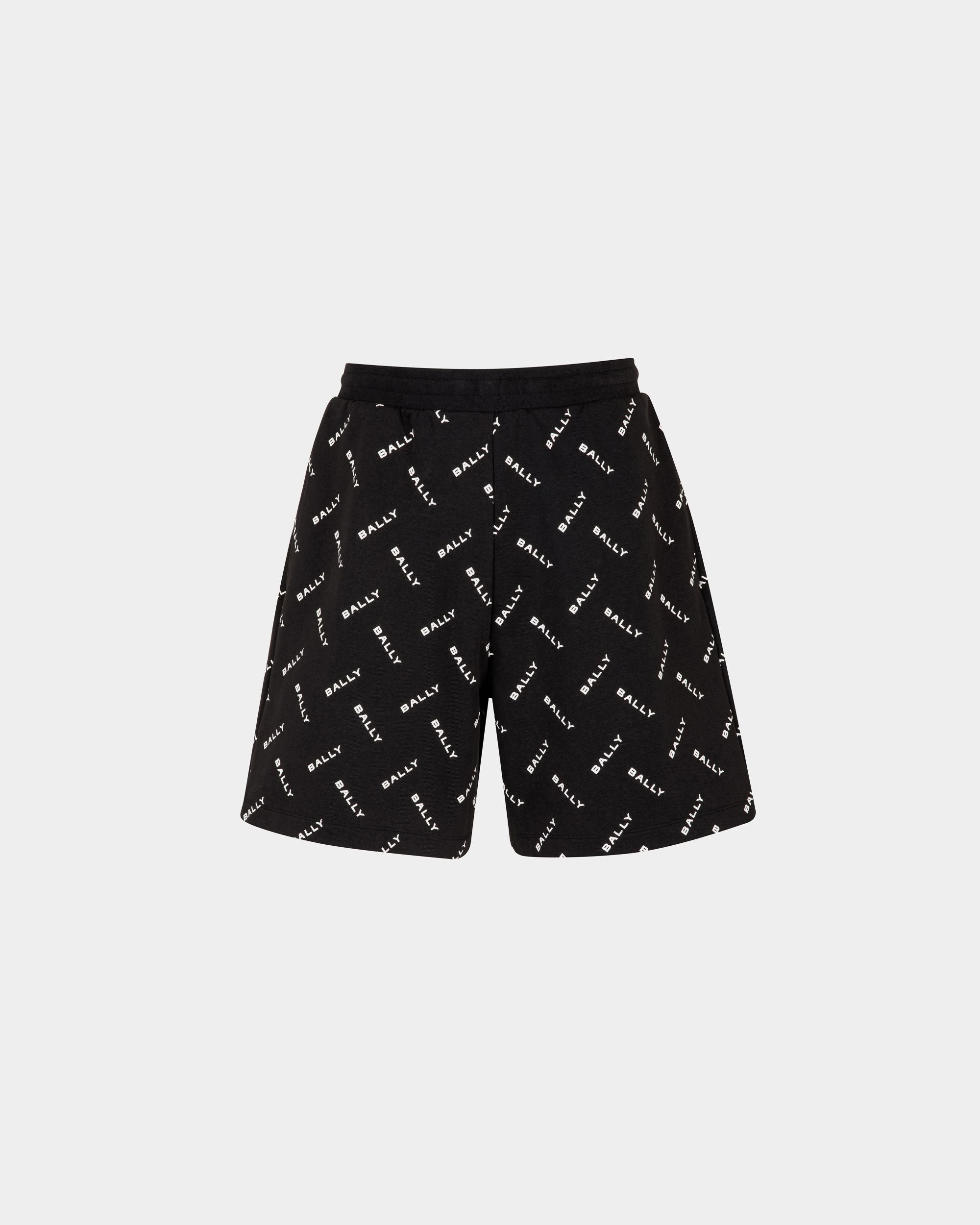 Shorts Aus Baumwolle In Dunkelblau - Herren - Bally - 01