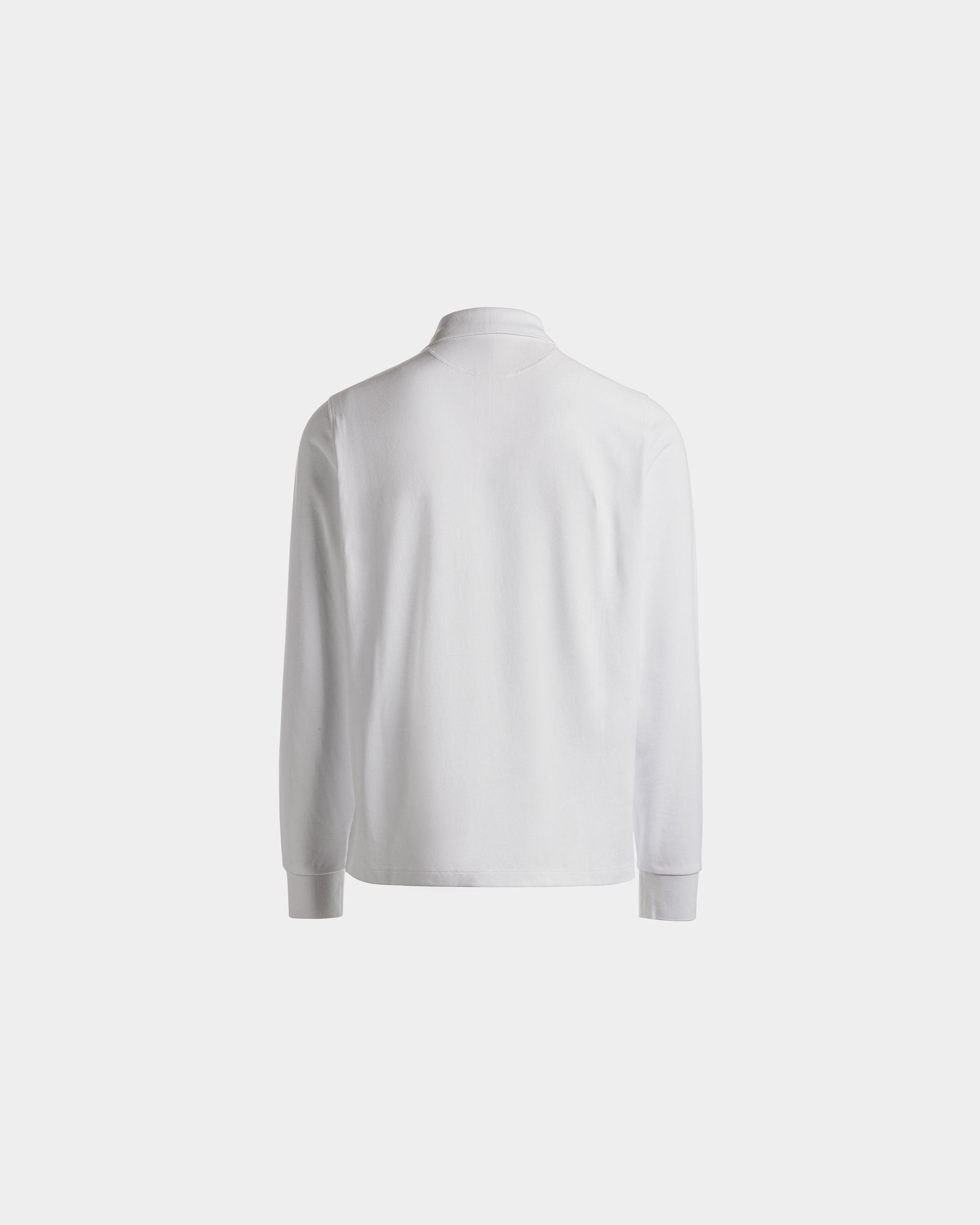 Cutsew Polo In White Cotton - Herren - Bally - 03