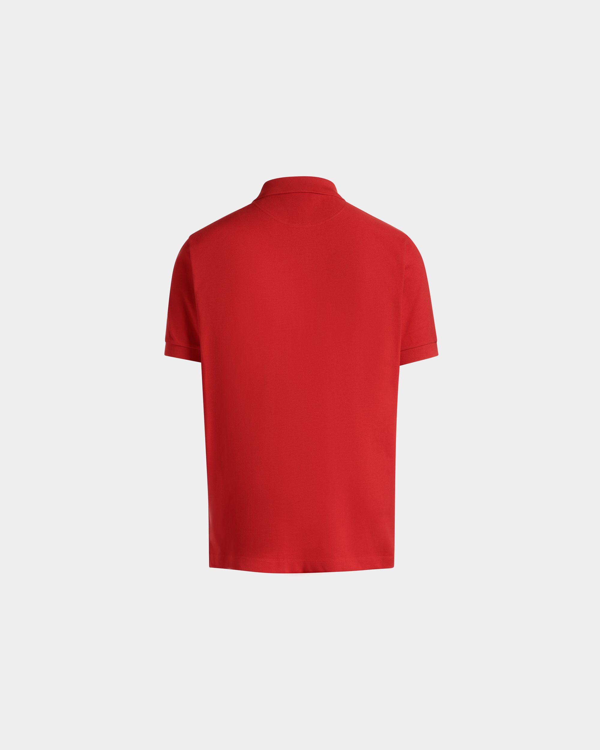 Poloshirt Aus Baumwolle In Rot - Herren - Bally - 03