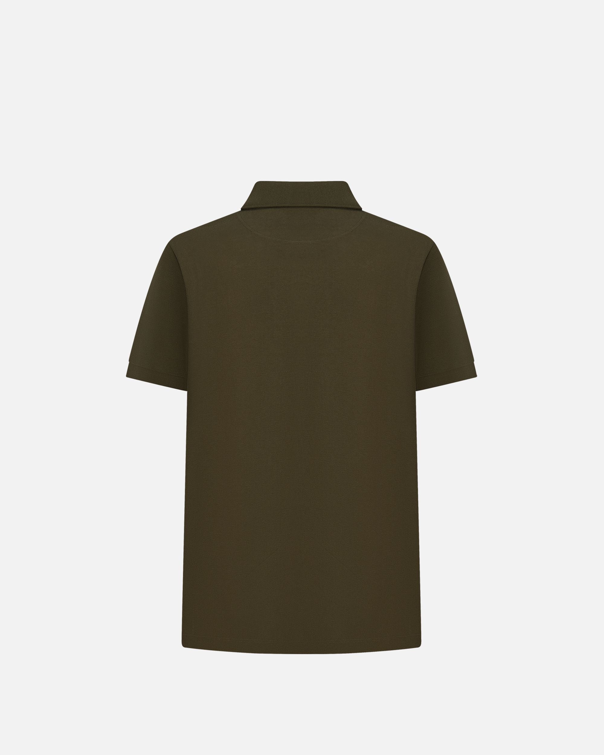 Poloshirt Aus Baumwolle In Military Green Mit Bally Crest Logo - Herren - Bally - 02