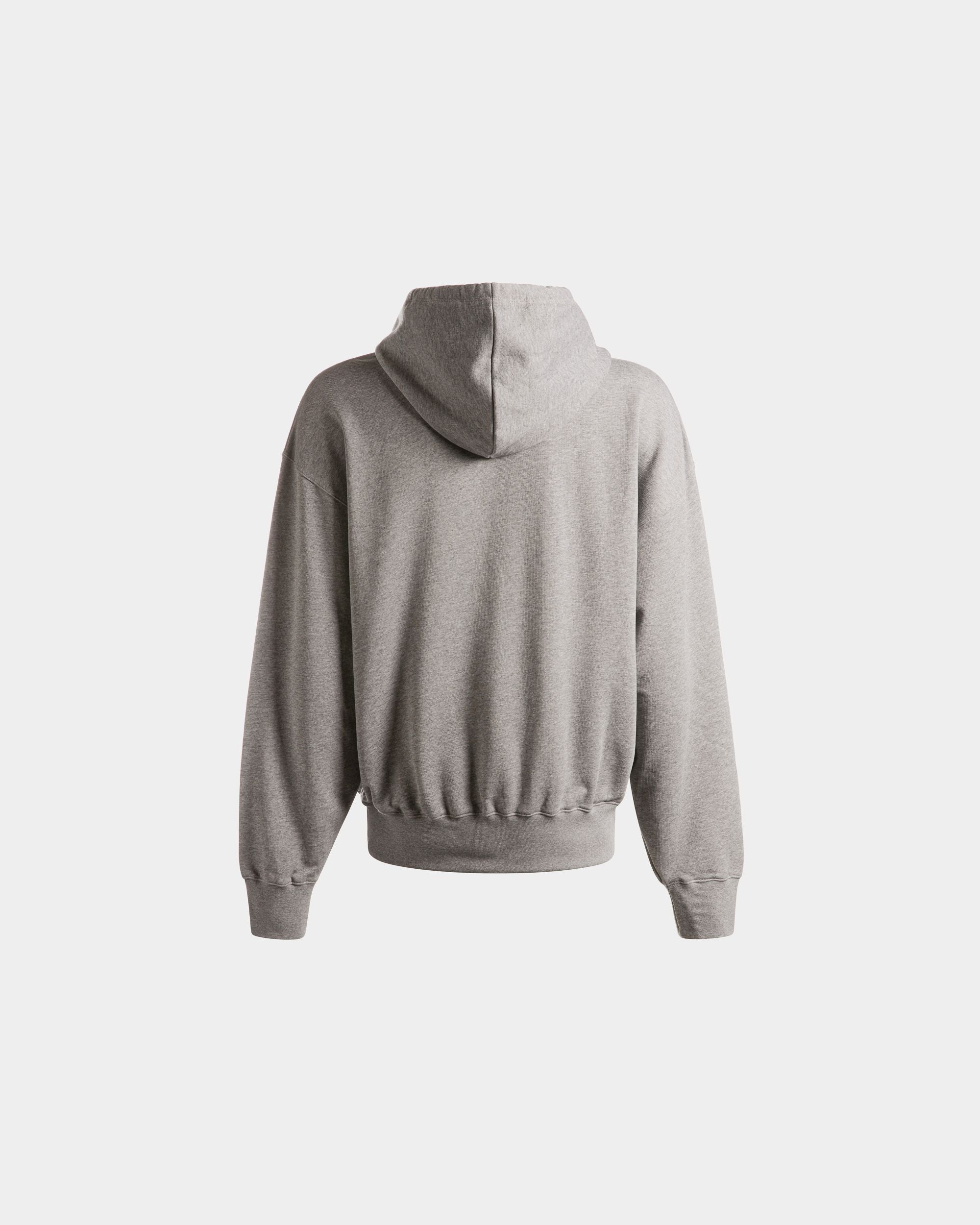 Sweatshirt Aus Melierter Baumwolle In Grau - Herren - Bally - 07