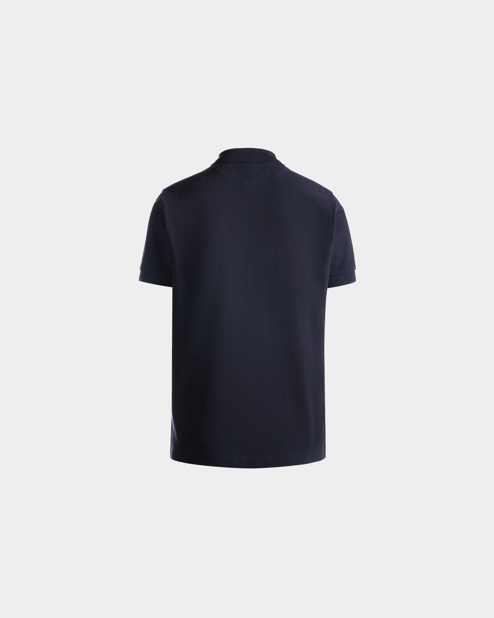 Cutsew Polo In Blue Cotton - Herren - Bally - 03