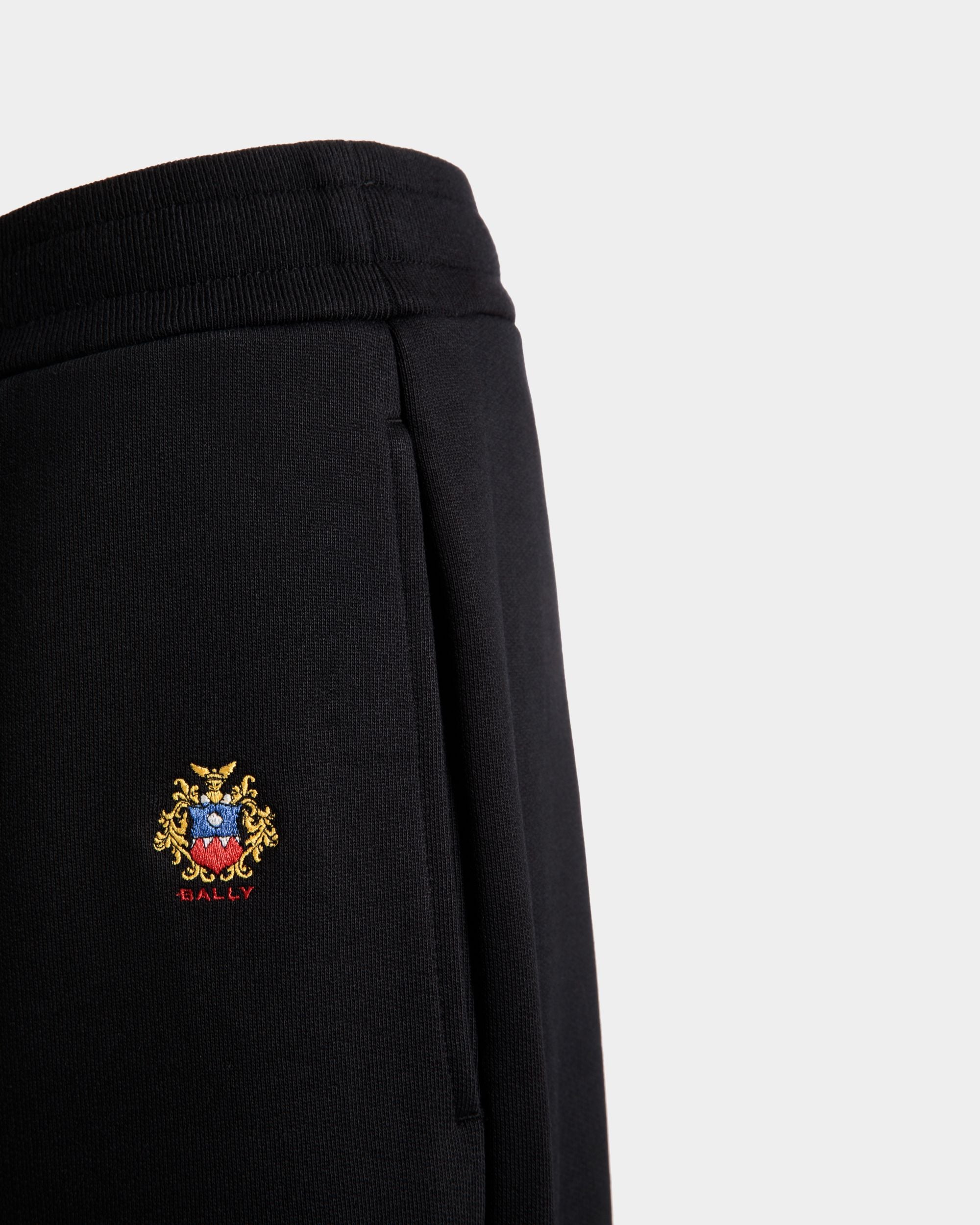 Sweathose Aus Baumwolle In Schwarz Mit Bally Crest Logo - Herren - Bally - 02