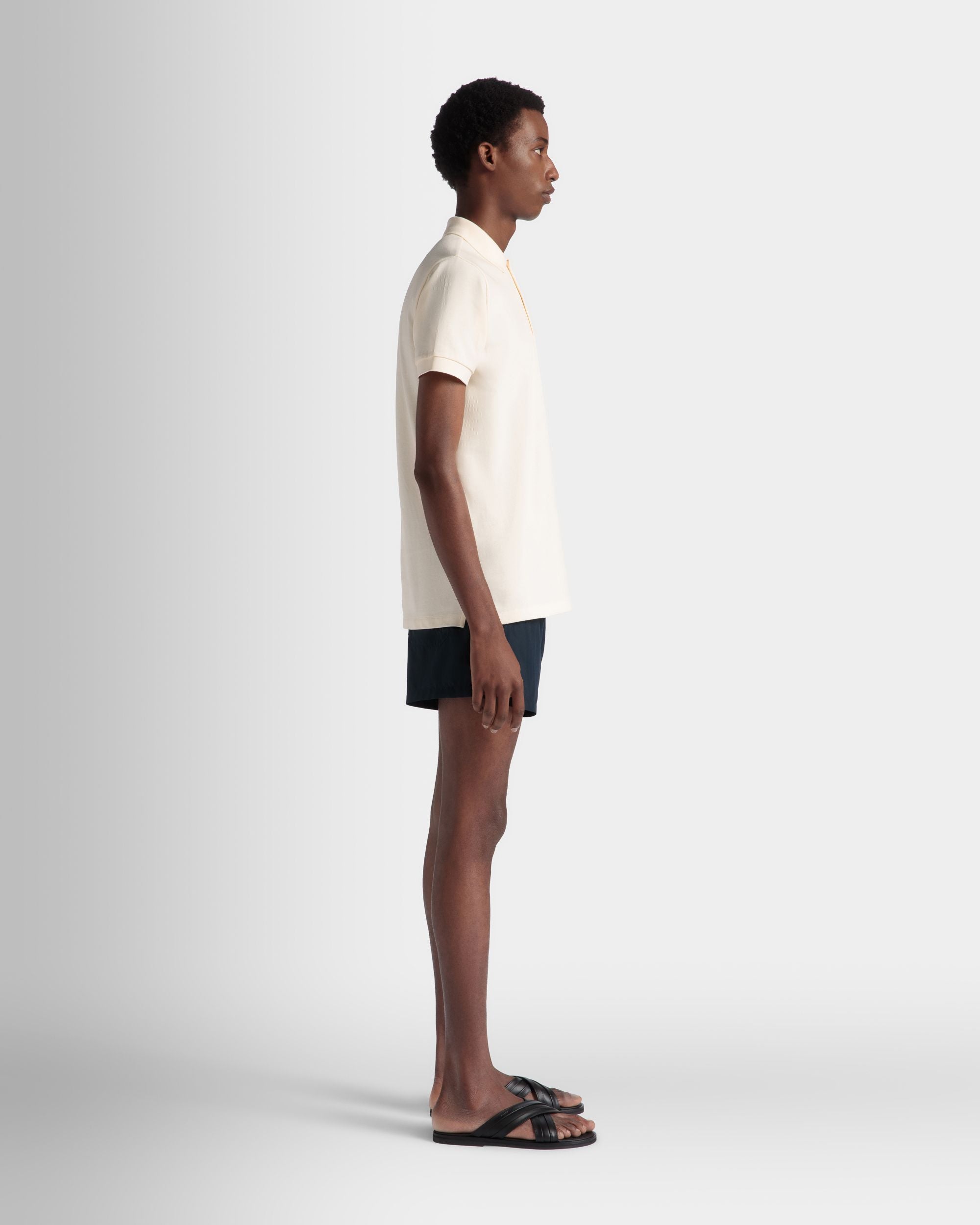 Summer Capsule Poloshirt Aus Weißer Baumwolle - Herren - Bally - 06