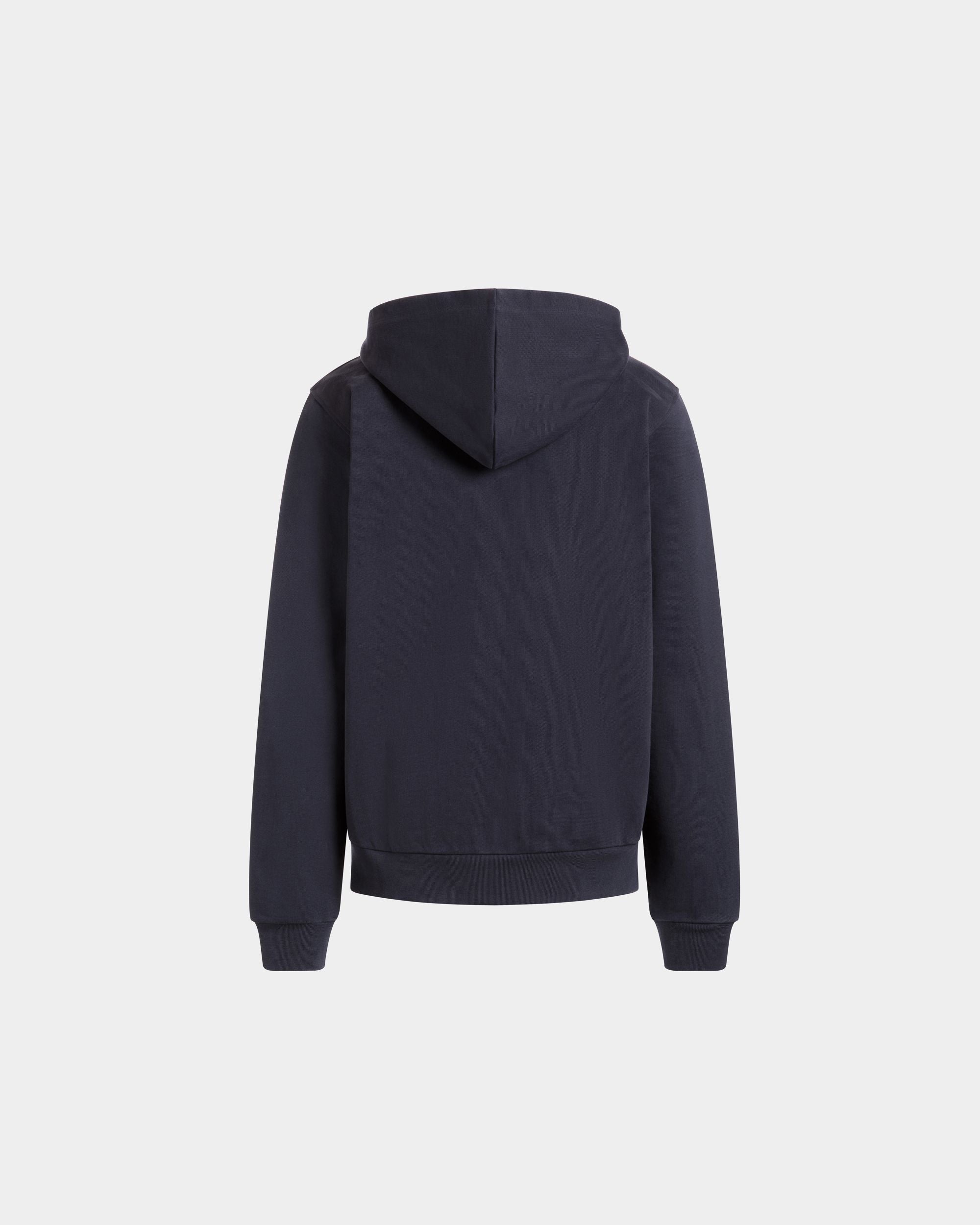 Kapuzenpullover Aus Baumwolle In Navy Blue - Herren - Bally - 07