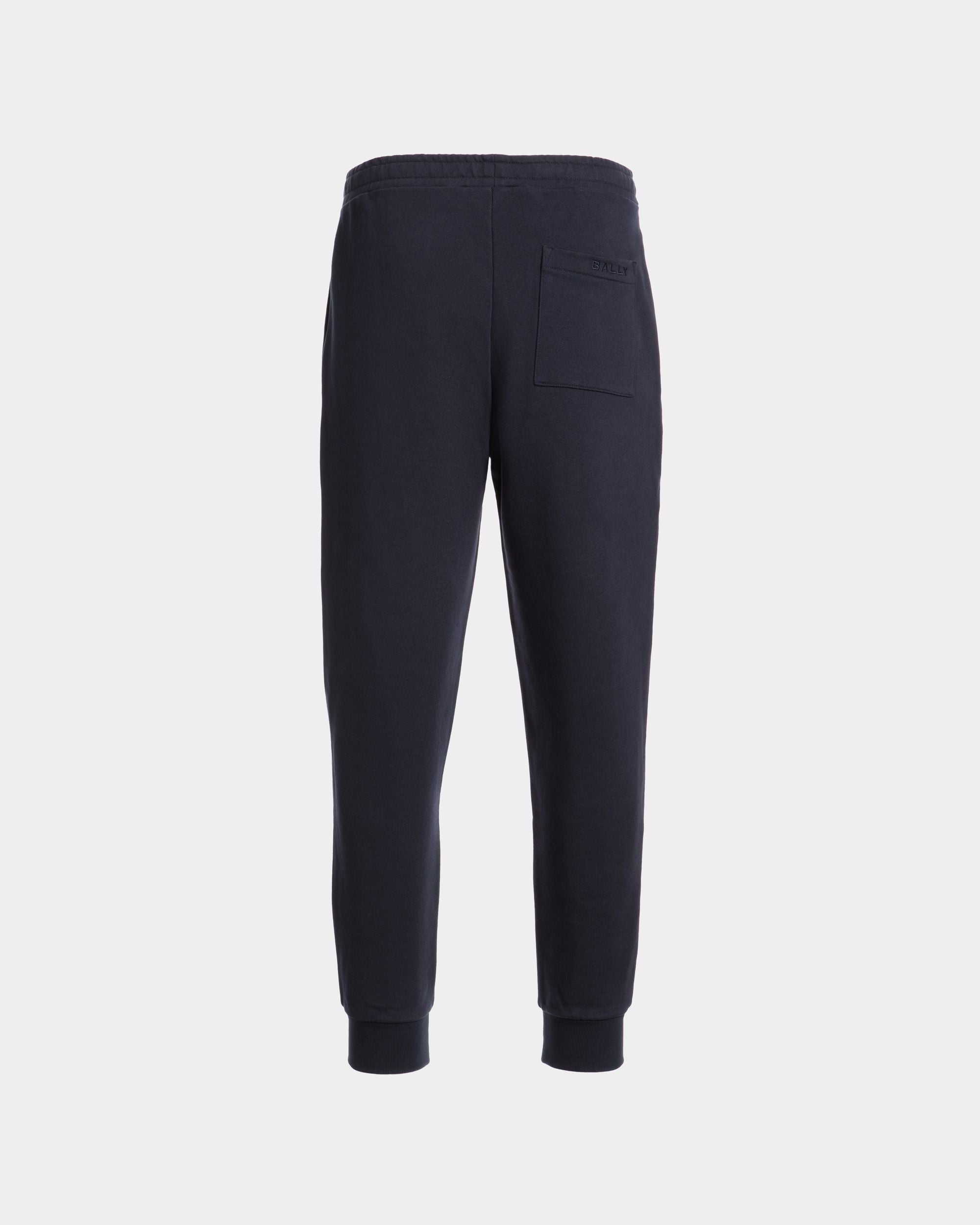 Sweathose Aus Baumwolle In Navy Blue Mit Bally-Flagge - Herren - Bally - 06