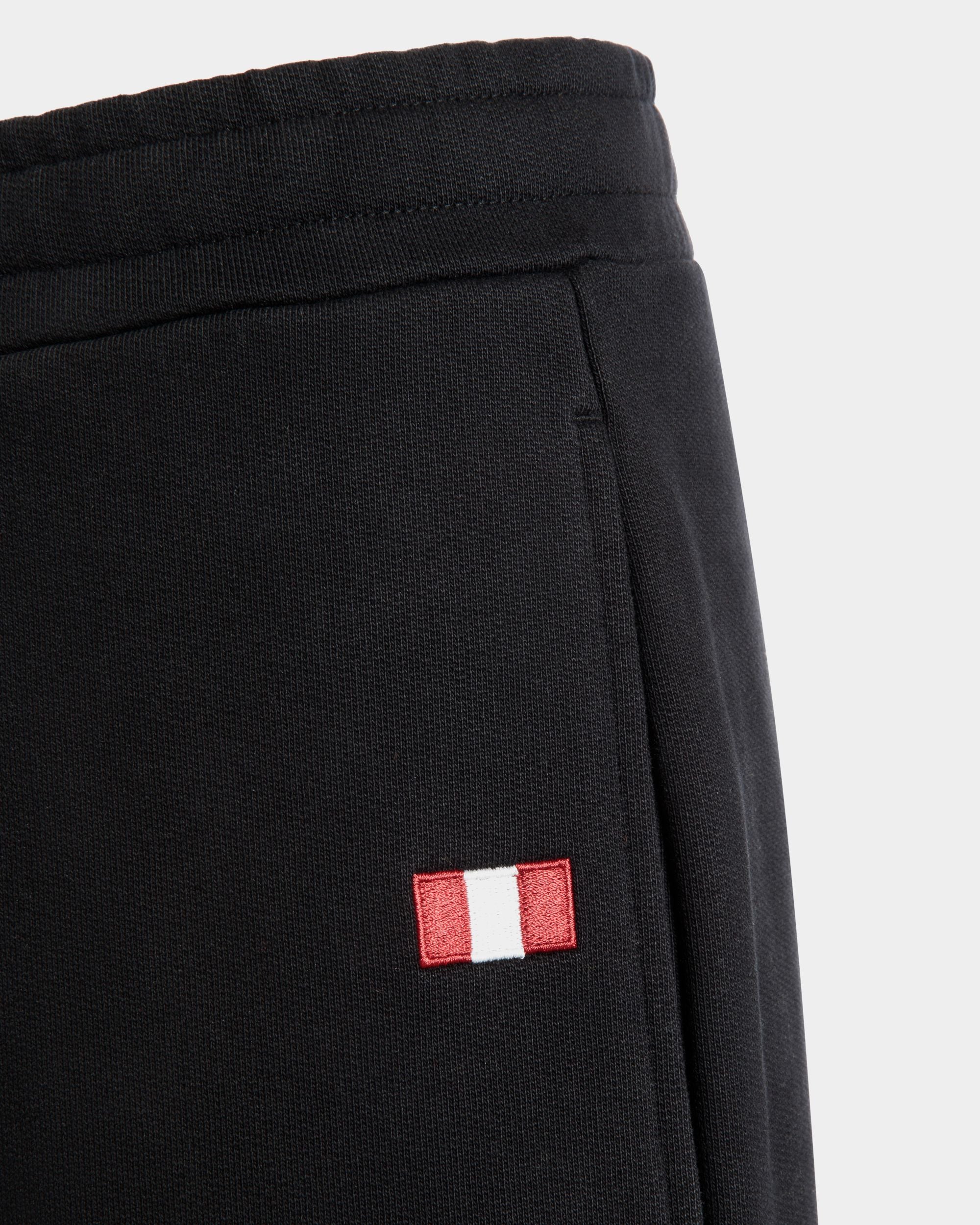 Sweathose Aus Baumwolle In Schwarz Mit Bally-Flagge - Herren - Bally - 04