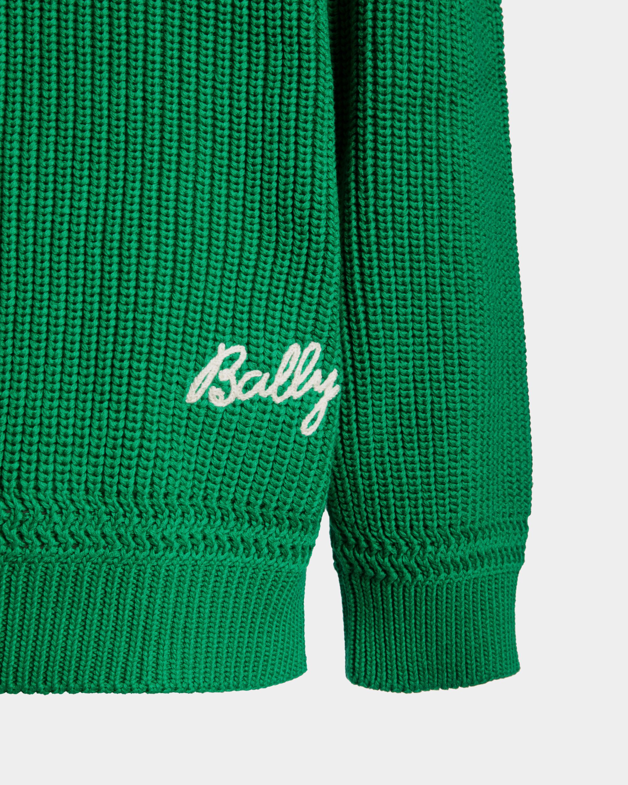 Pullover Mit V-Ausschnitt Aus Baumwolle - Herren - Bally - 02