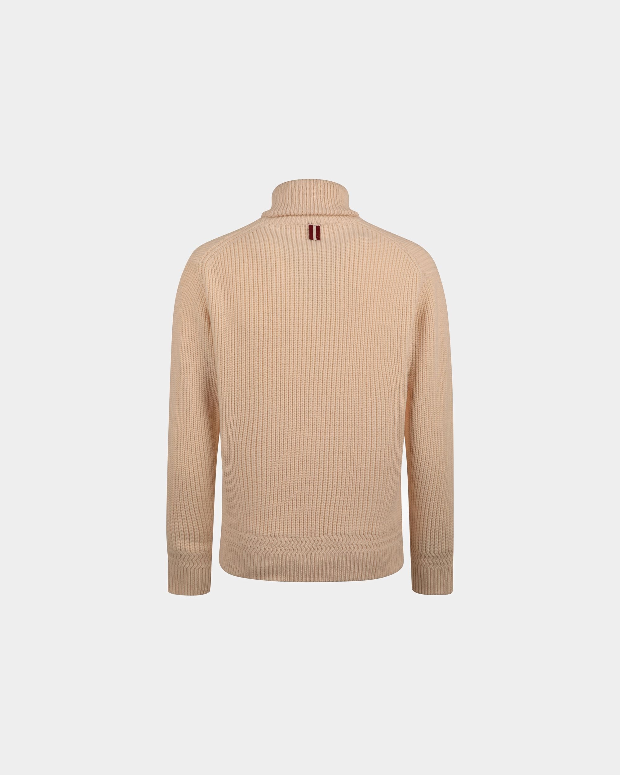 Rollkragenpullover Aus Wolle In Beige - Herren - Bally - 07