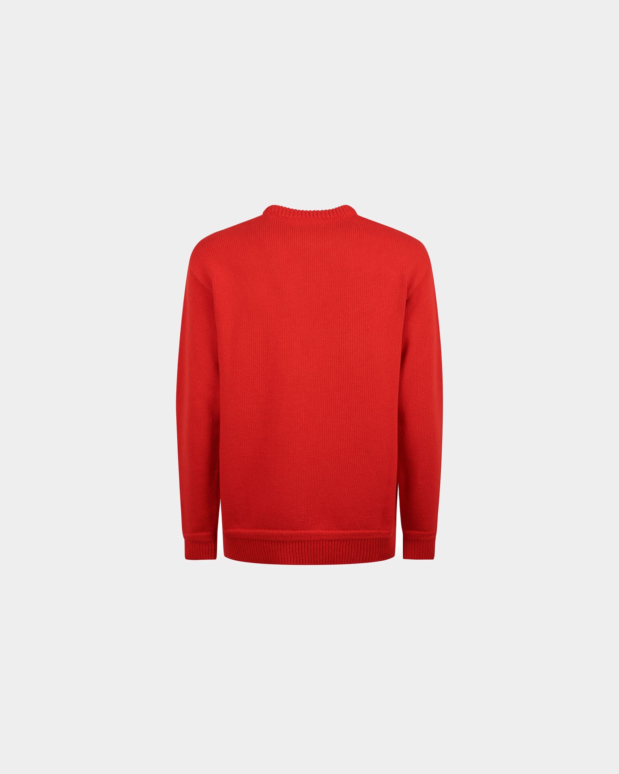 Pullover Aus Wolle In Rot - Herren - Bally - 07