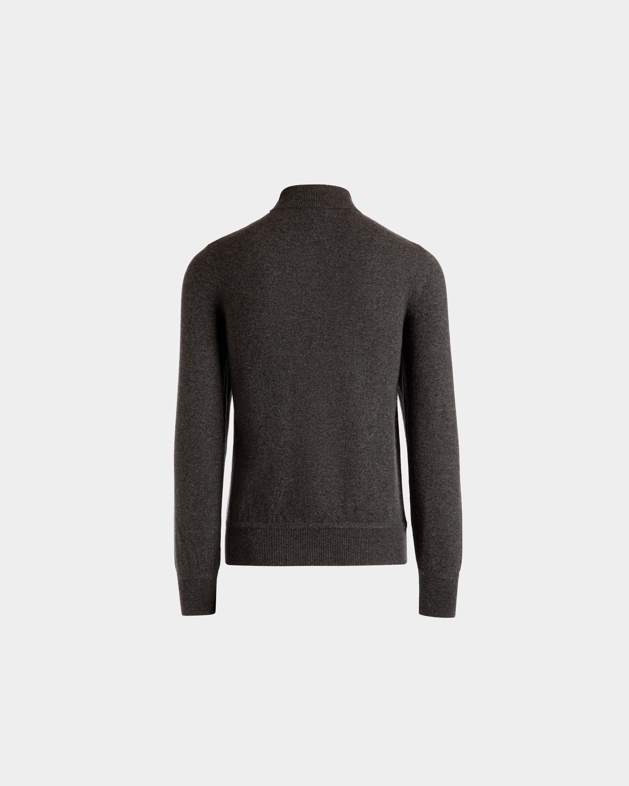 Rollkragenpullover Aus Kaschmir In Dunkelgrau Aus Der Adrien Brody Travel-Kollektion - Herren - Bally - 09